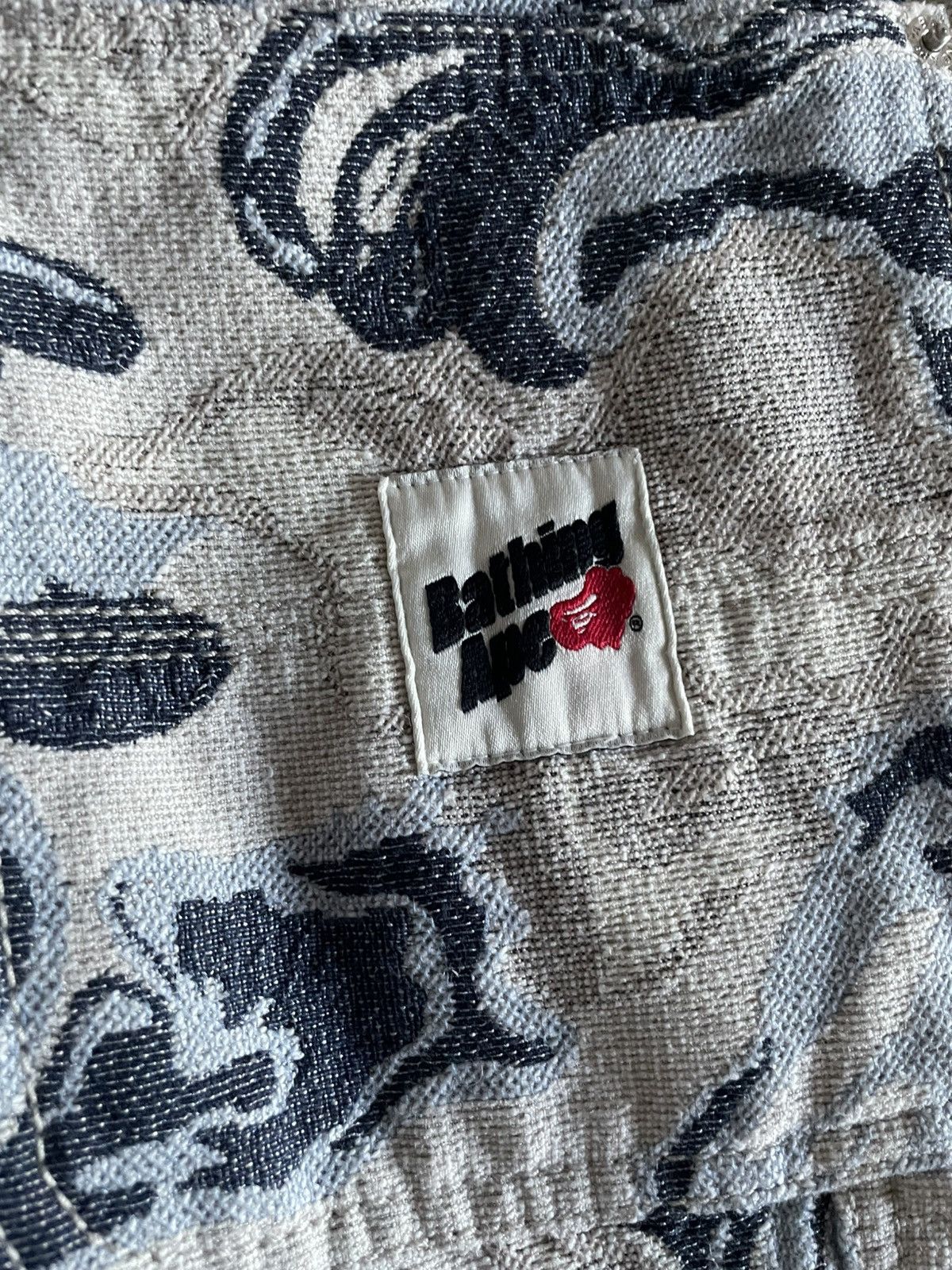 Bape A Bathing Ape Art Camo Gobelin Work Pants Size US 32 / EU 48 - 18 Thumbnail
