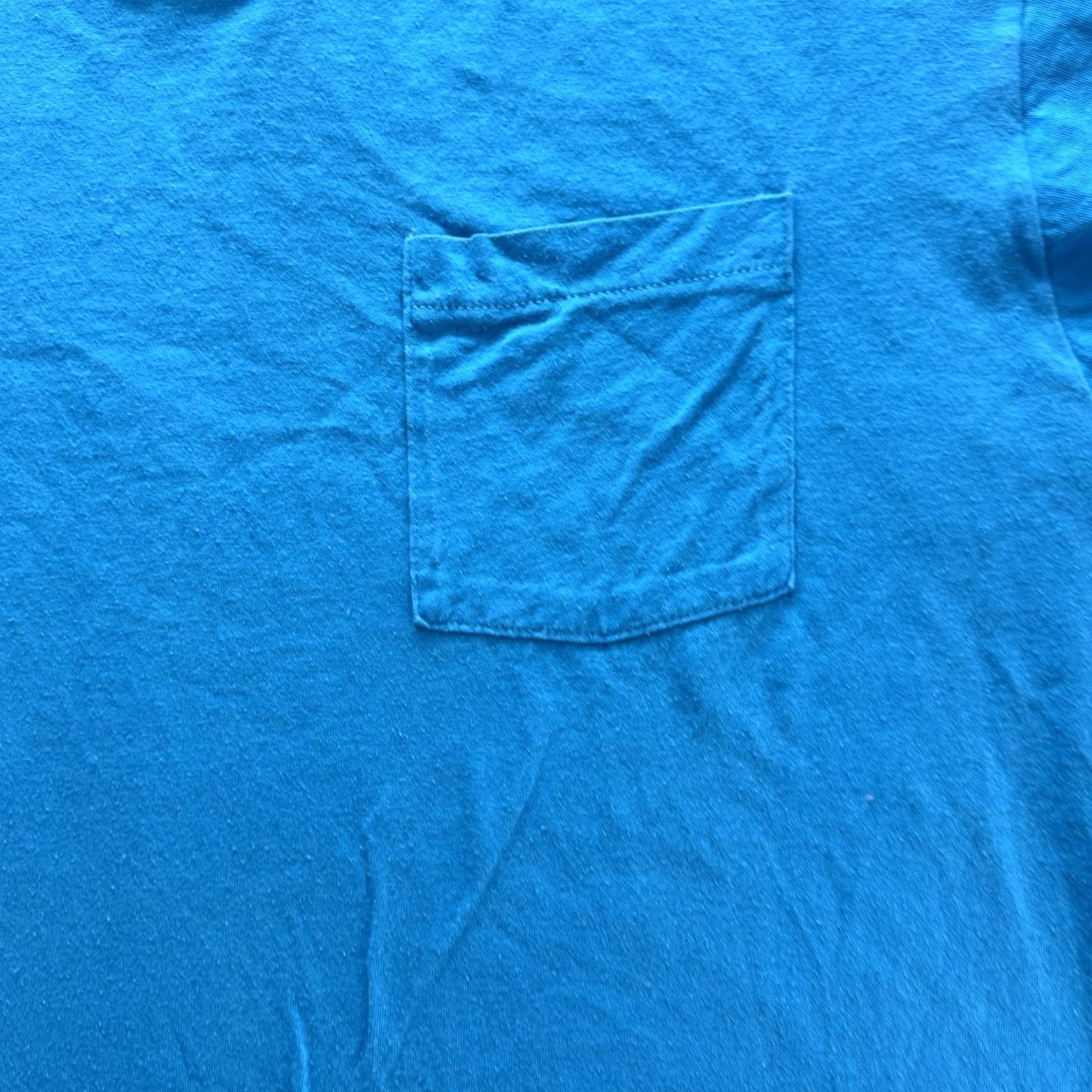 Fruit Of The Loom VINTAGE Fruit Of The Loom Shirt Mens Large Pocket Single Stitch Made USA 90s Size US L / EU 52-54 / 3 - 2 Thumbnail