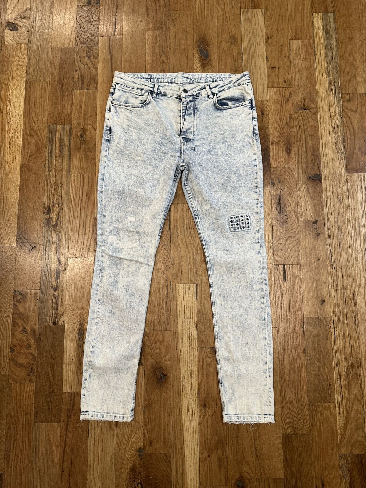 Ksubi Ksubi Plain Acid Washed Blue Denim Jeans Size 36 Size US 36 / EU 52 - 1 Thumbnail