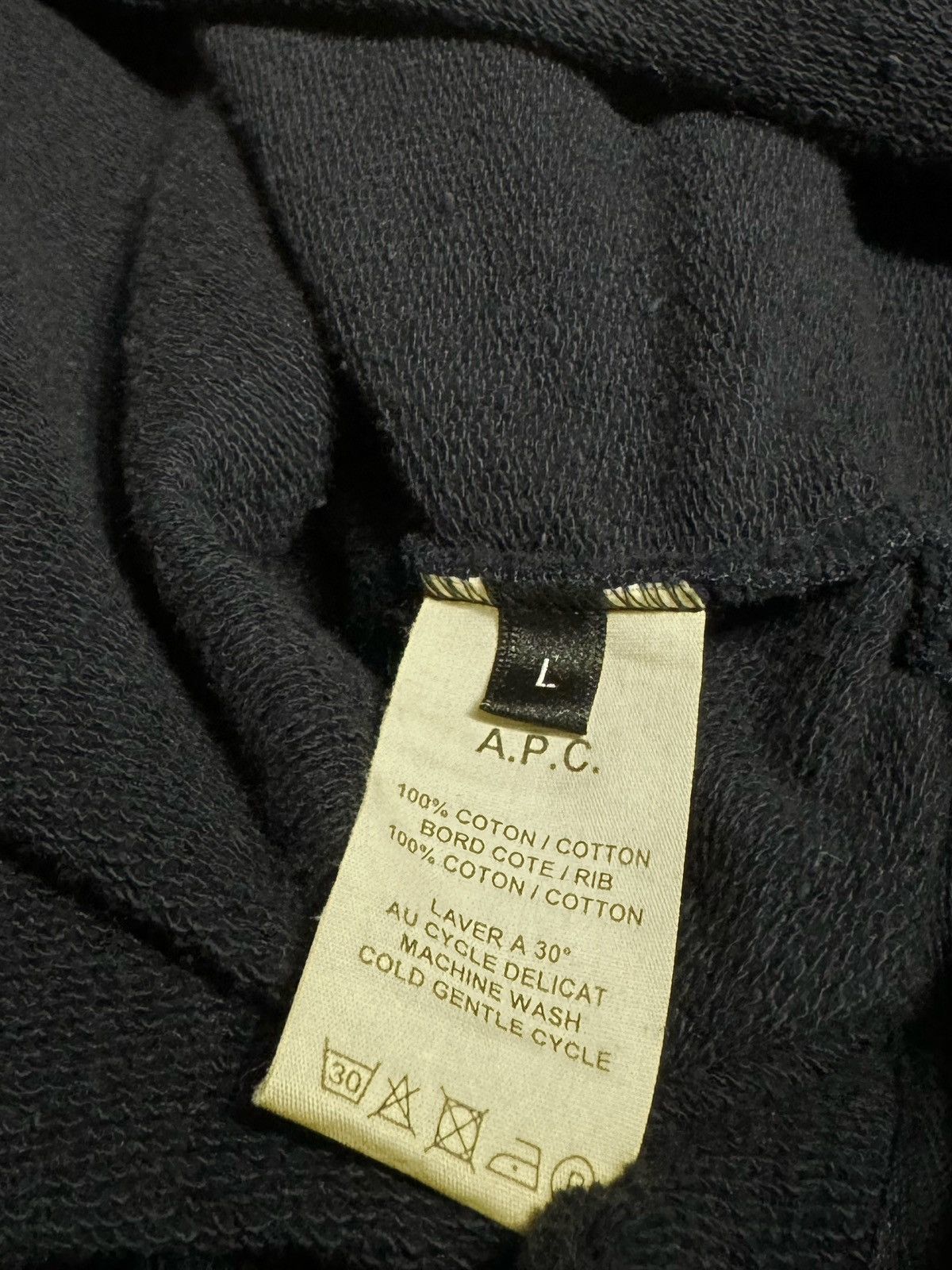 A.P.C. FW13 KANYE CAPSULE AIRPORT HOODIE BLUE Size US L / EU 52-54 / 3 - 4 Thumbnail