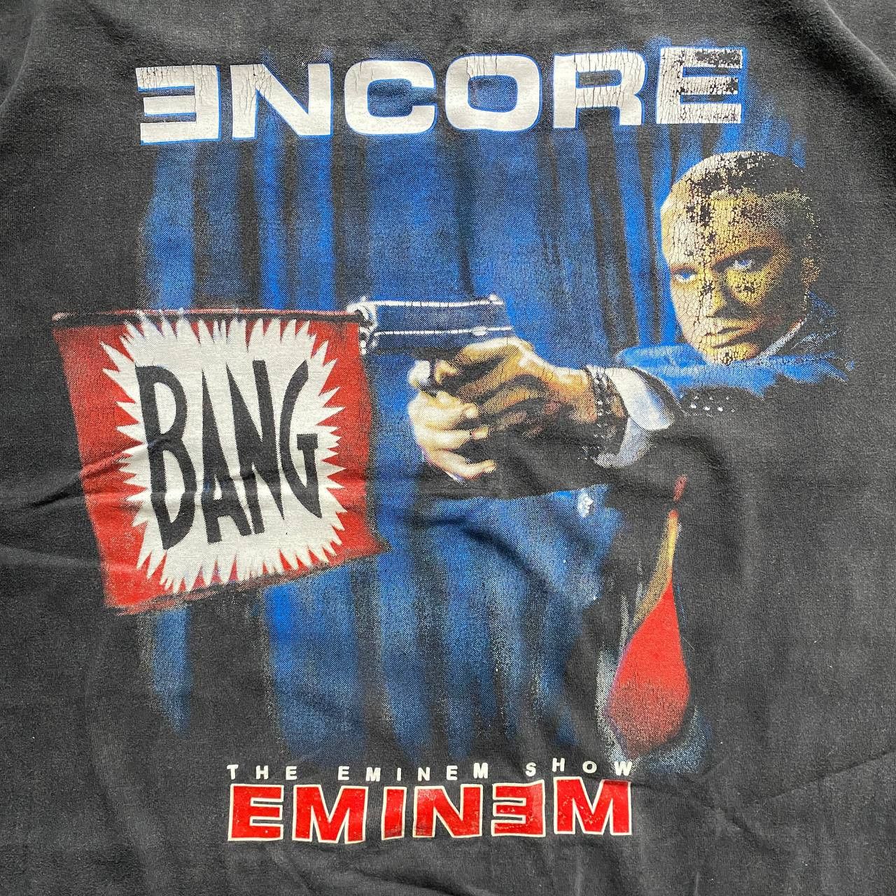 Rap Tees VINTAGE Y2K EMINEM ENCORE AWESOME FADED RARE T SHIRT 14 Size US M / EU 48-50 / 2 - 3 Thumbnail