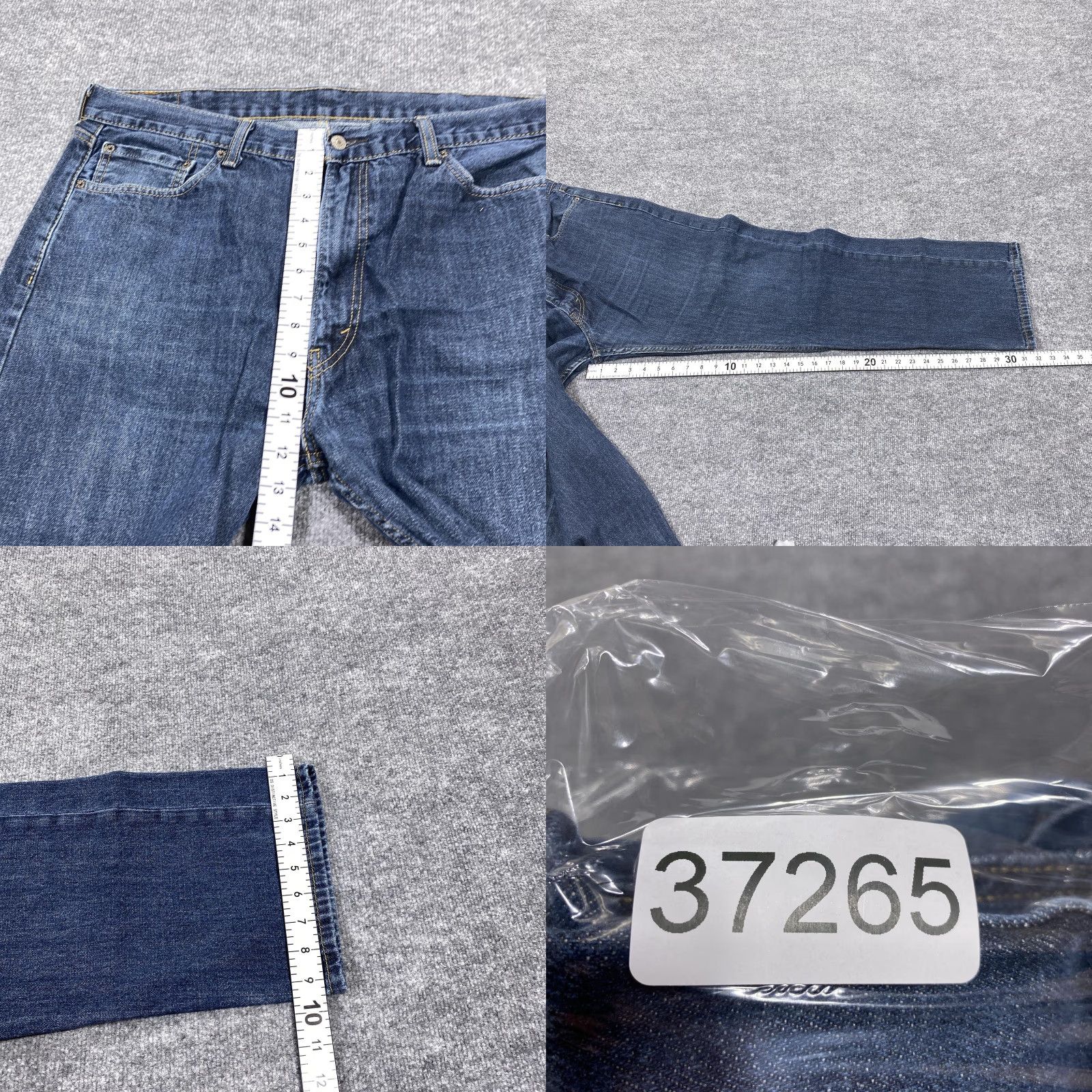 Levi's VINTAGE Levi's 505 Jeans Mens 40x32 Blue Regular Fit Straight Leg Denim Medium Wash Size US 40 / EU 56 - 8 Thumbnail
