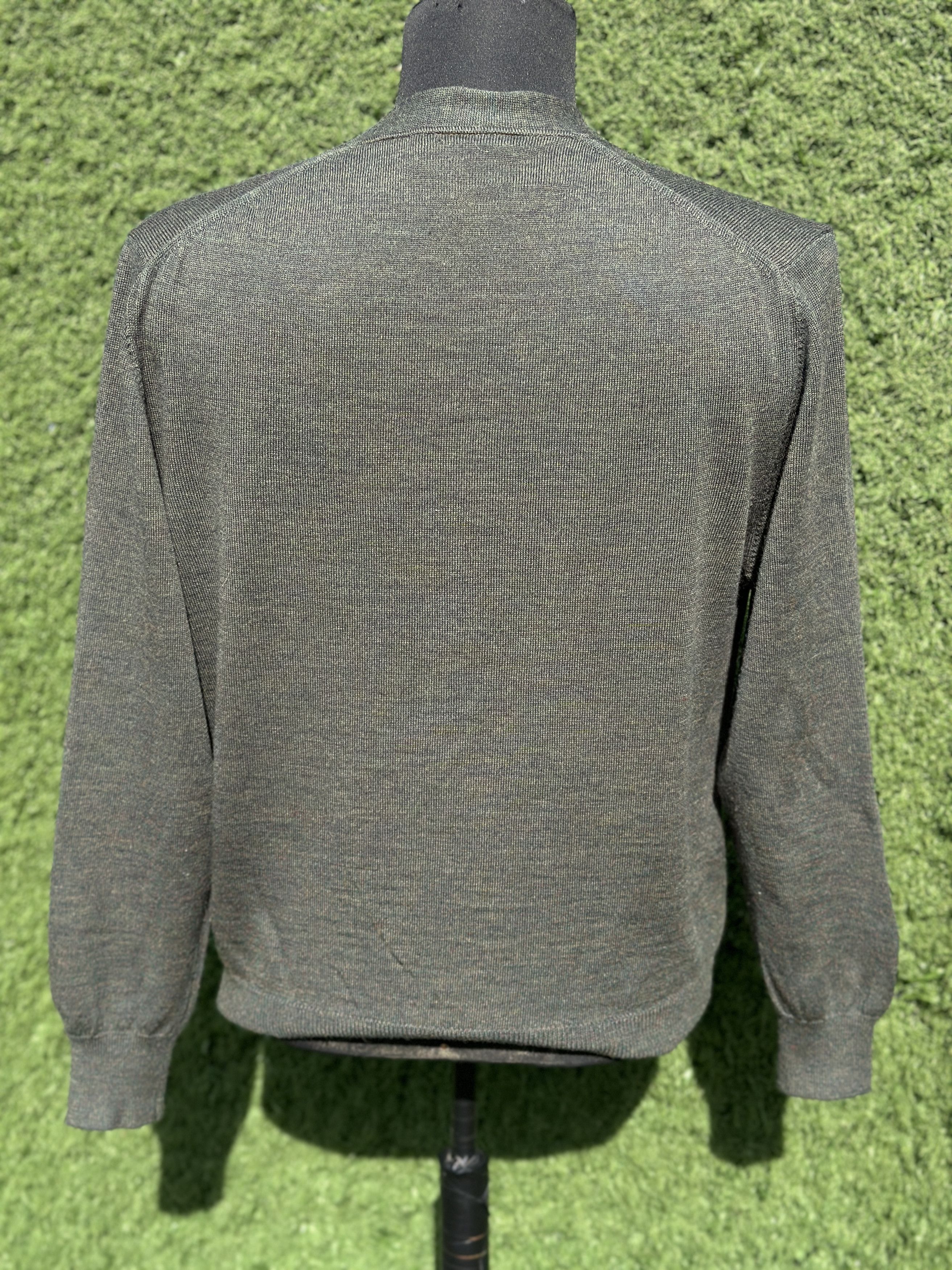 Prada Prada Milano Virgin Wool Cardigan Green Knit IT 40 Women Size S / US 4 / IT 40 - 6 Thumbnail