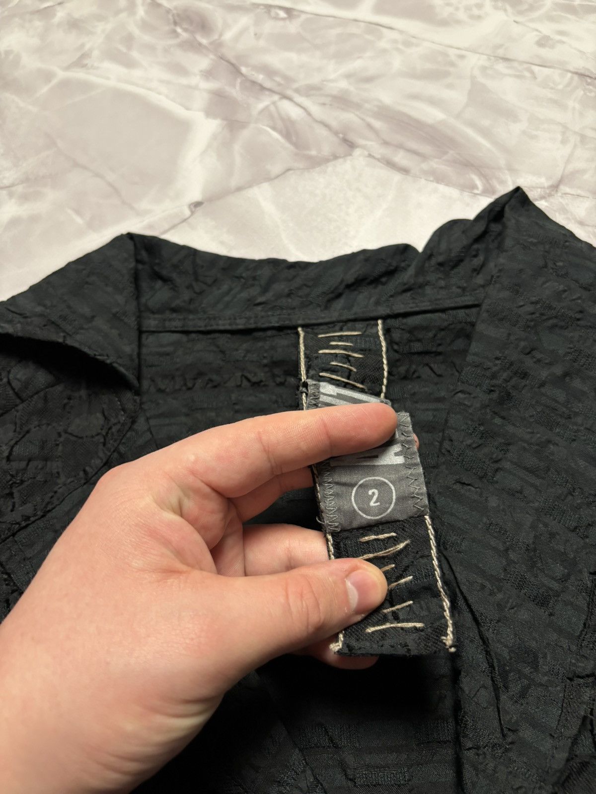 Other ABSOLUT by Zebra Jacket Avant Garde Textured Black Size 2 Size M / US 6-8 / IT 42-44 - 13 Thumbnail