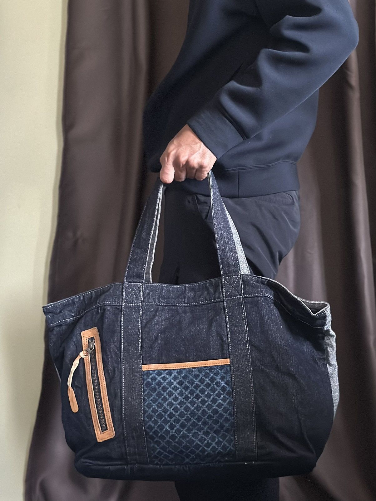 MENSWEAR 💥 WOLF & DOG DENIM SHOPPING/TOTE BAG