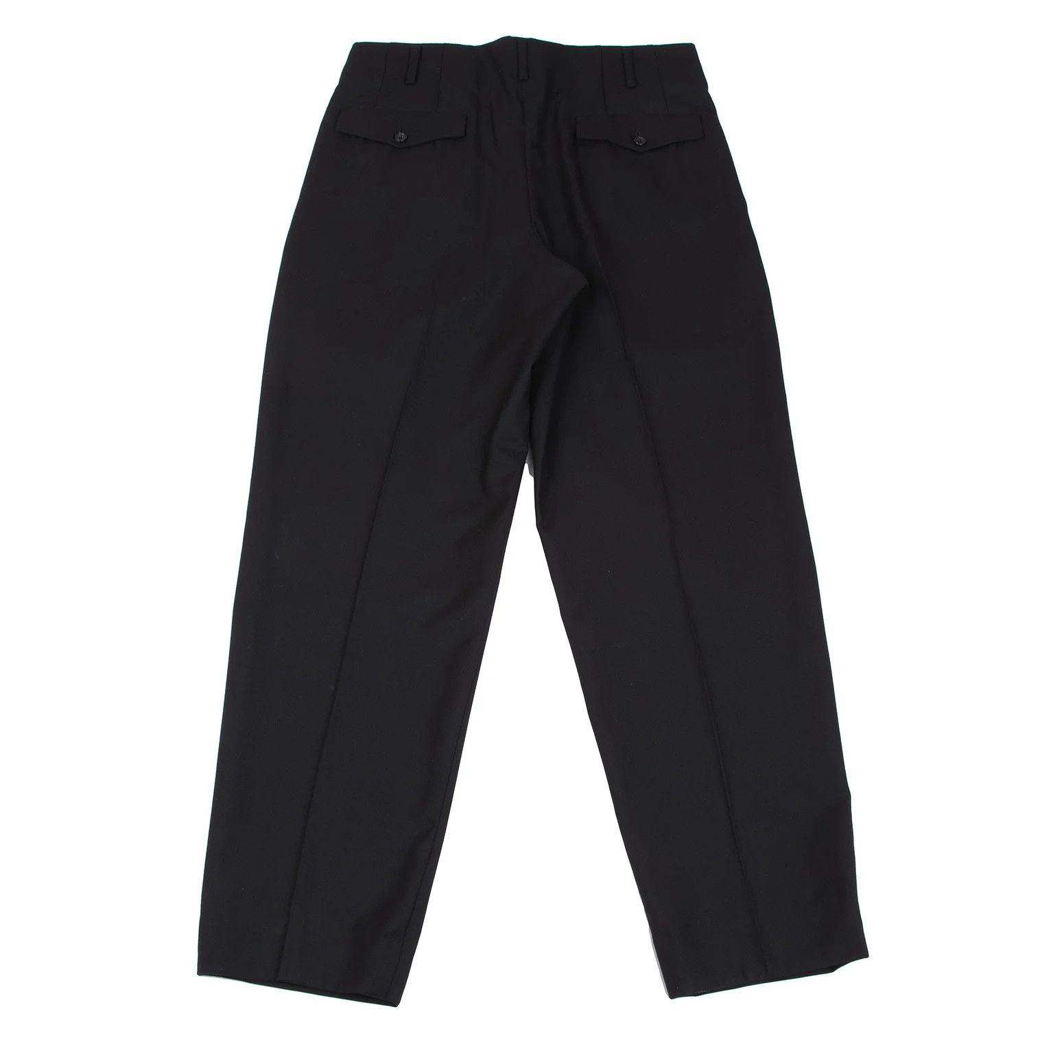 Yohji Yamamoto Yohji Yamamoto Costume Wool Two-Tuck Pants Black 3 Size US 34 / EU 50 - 8 Thumbnail