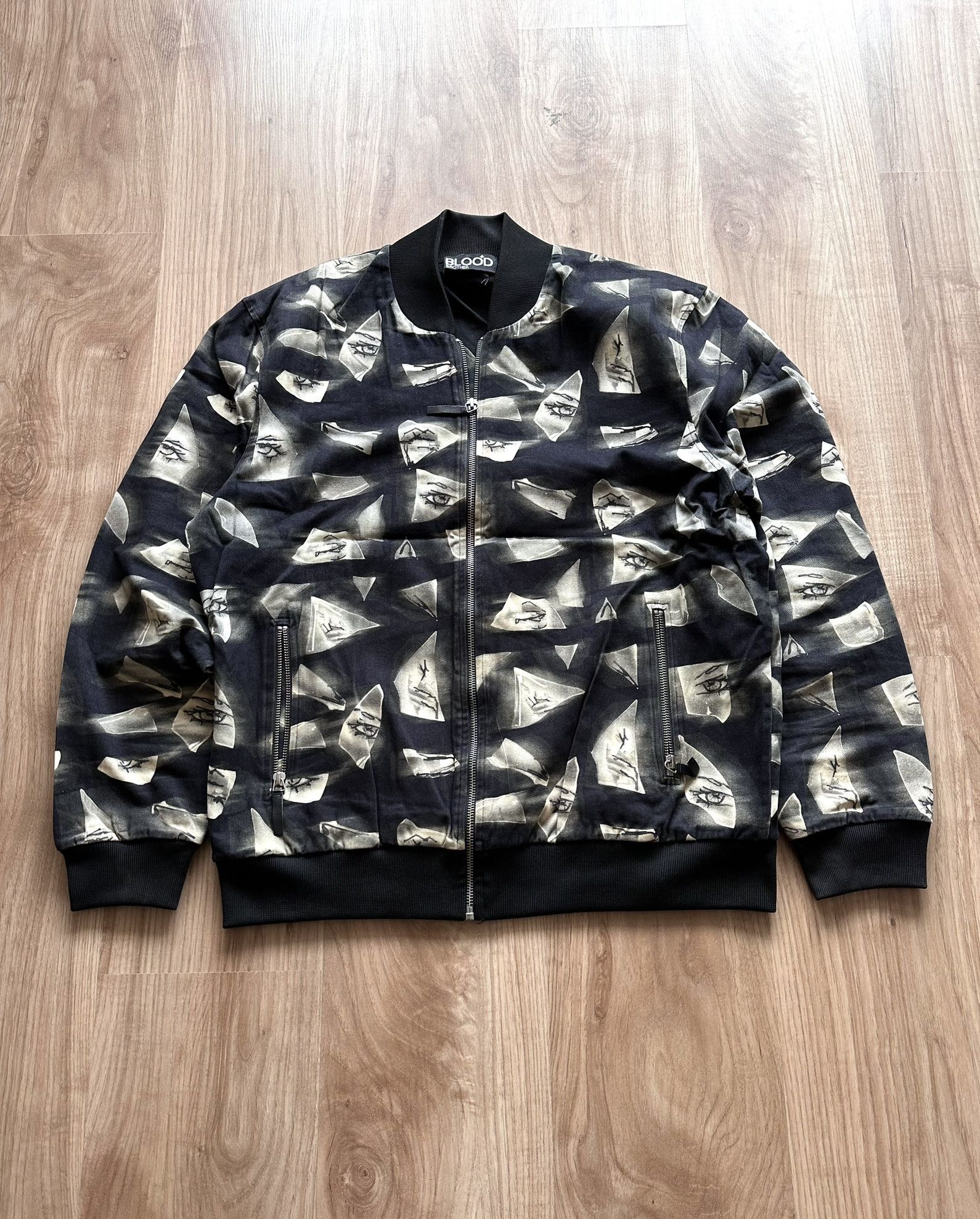 Blood Brother Vintage Blood Brother avant garde bomber jacket Size US M / EU 48-50 / 2 - 1 Thumbnail