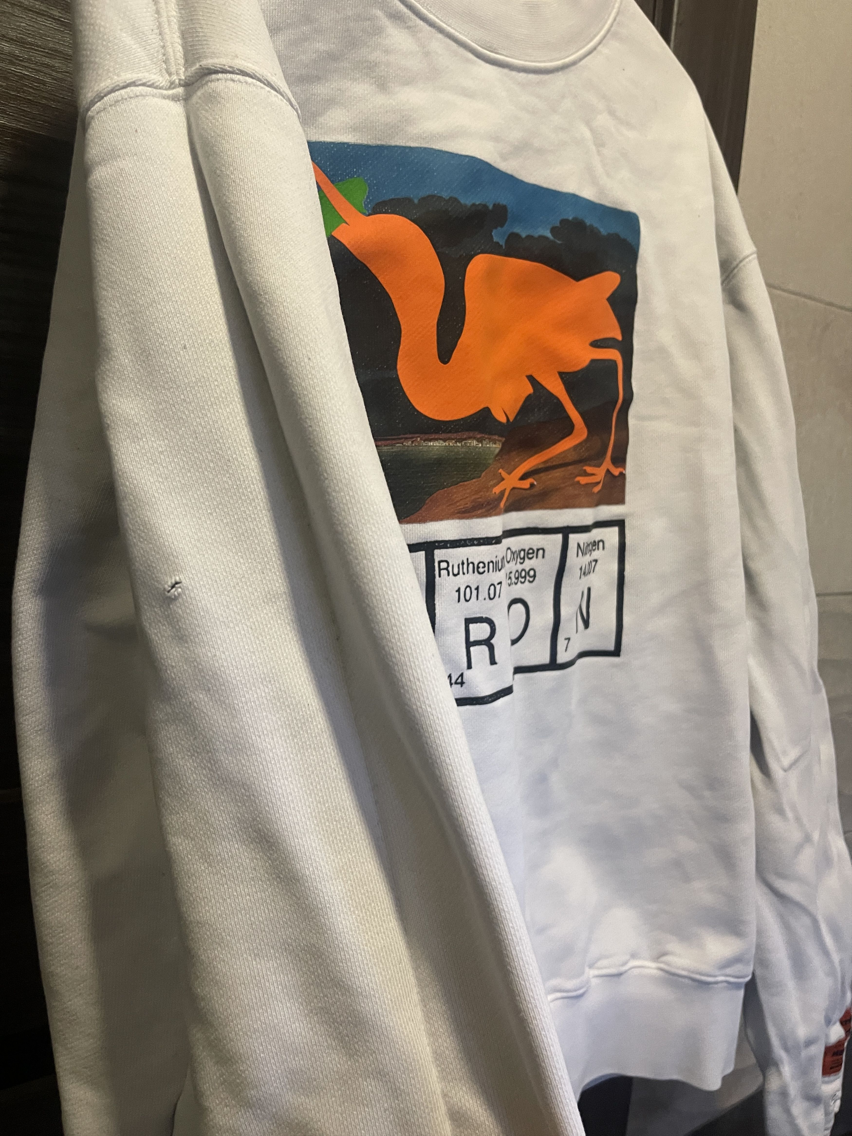 Heron Preston Heron Preston Crewneck Size L Periodic Logo Size US L / EU 52-54 / 3 - 3 Thumbnail