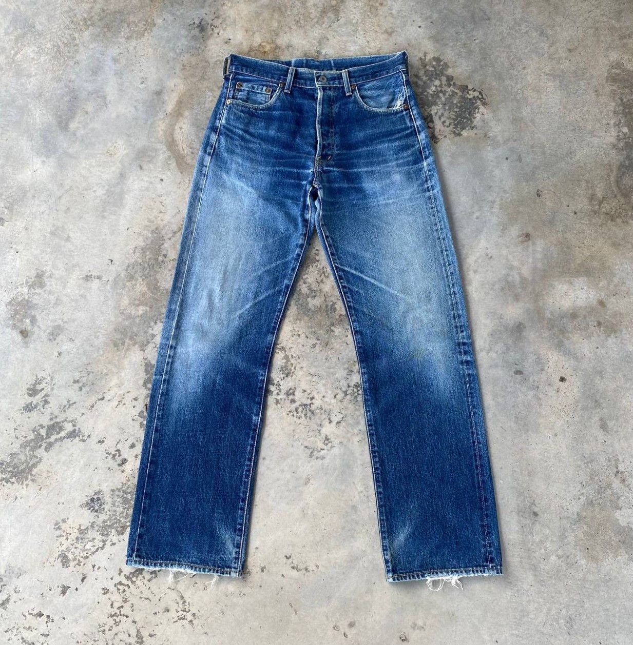 Levi's Vintage Clothing Vintage Levi’s 503BXX 90's Selvedge Denim Big E Repro 1950s Size US 29 - 1 Thumbnail
