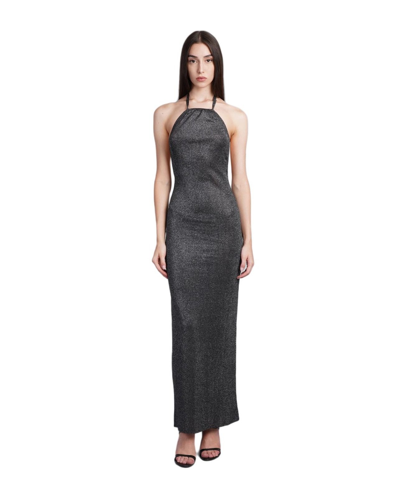 Balenciaga o1tr1nto0426 Halter Neck Dress in Black Size XL / US 12-14 / IT 48-50 - 1 Thumbnail