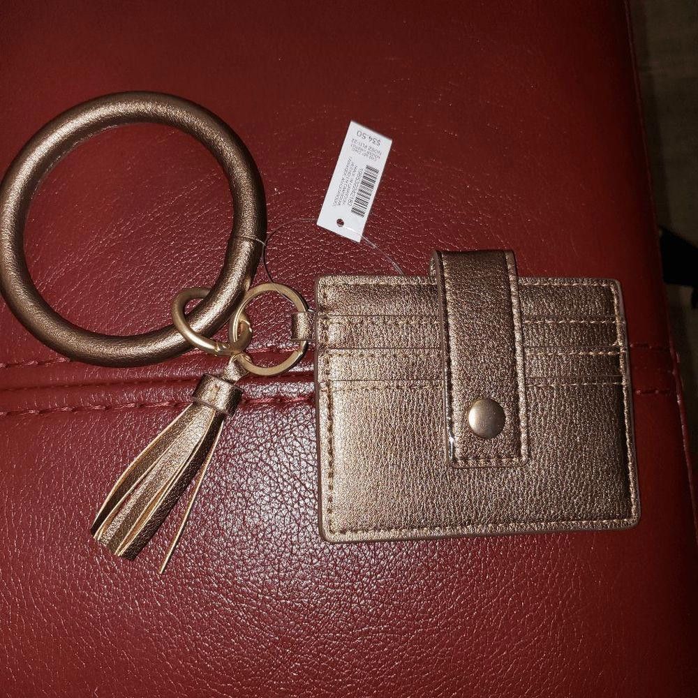 Chicos CT1009a Chicos Wristelt wallet in copper-Leather Size ONE SIZE - 1 Thumbnail
