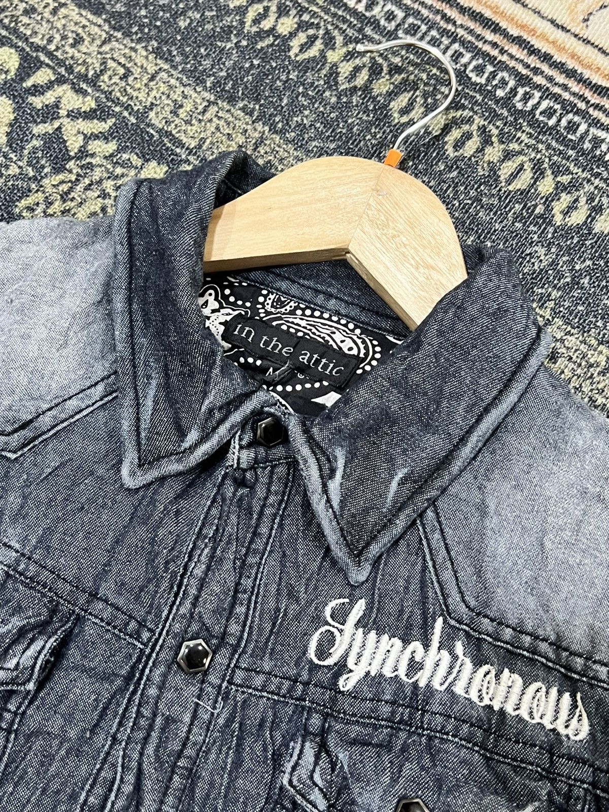 In The Attic In The Attic Synchronous Denim Button Shirt Size US S / EU 44-46 / 1 - 5 Thumbnail