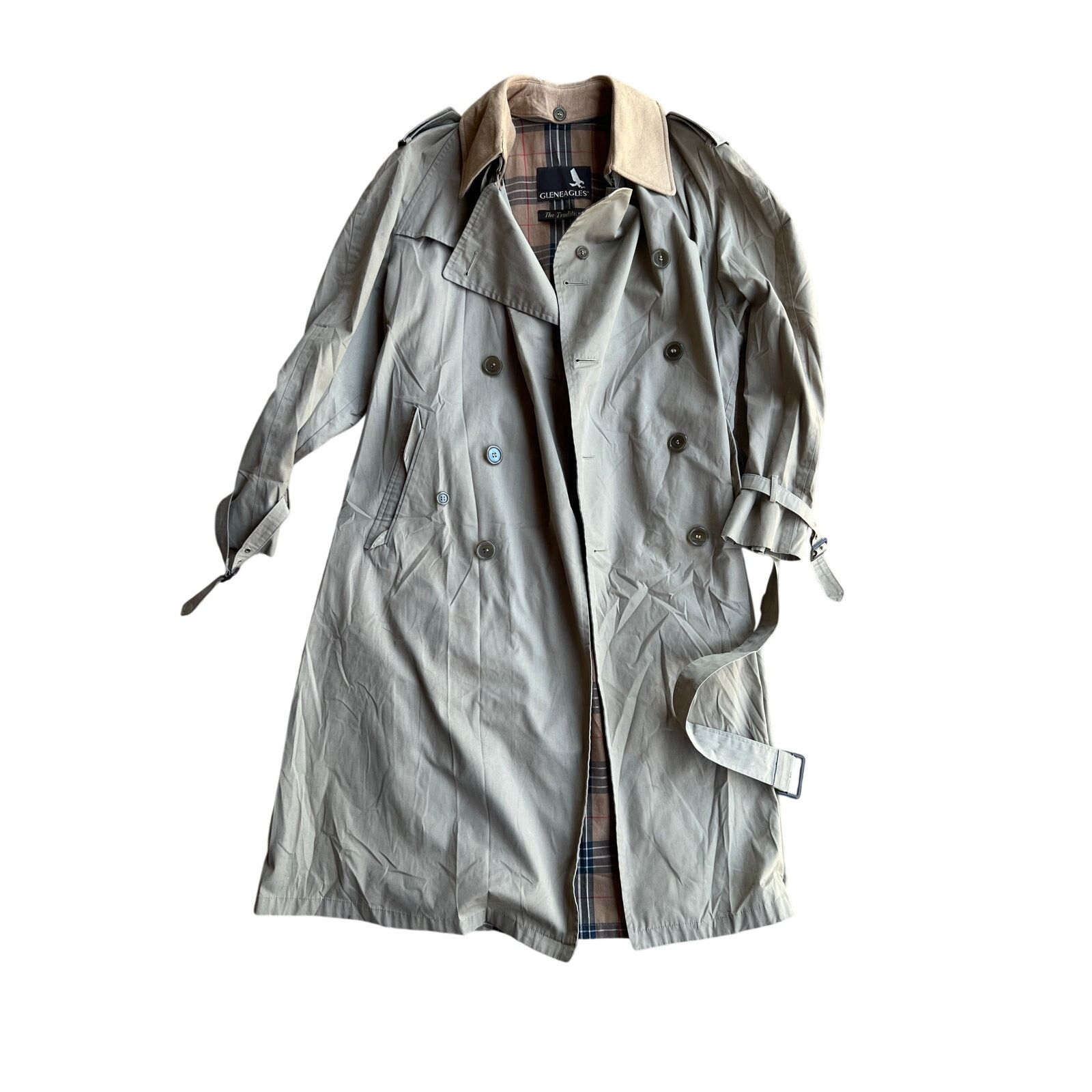 Unknown London Vintage Gleneagles The Traditional Premium Trench Coat Lrg Size US L / EU 52-54 / 3 - 2 Thumbnail