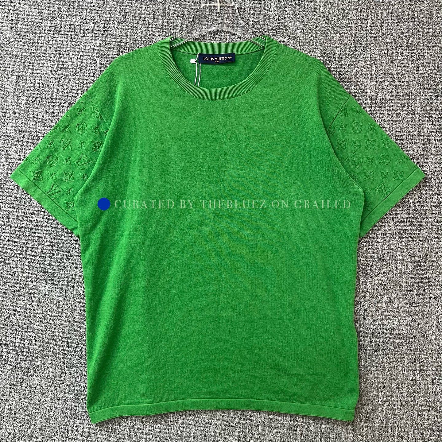Louis Vuitton Monogram Sleeve T-Shirt in Green Size XL Size US XL / EU 56 / 4 - 1 Preview