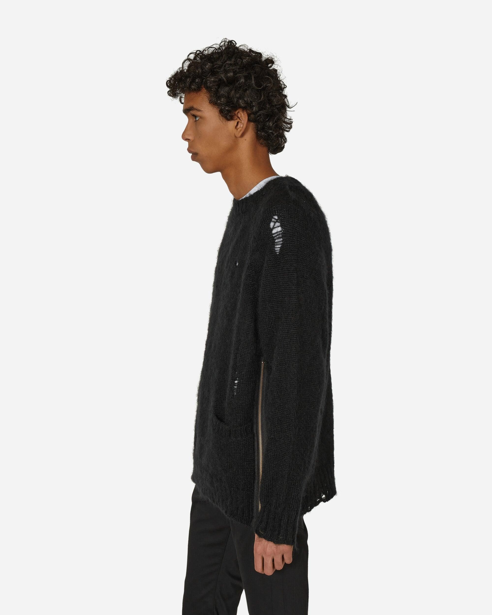 Japanese Brand × Jun Takahashi × Undercover Undercover Jun Takahasi Distressed Sweater Black Size US M / EU 48-50 / 2 - 2 Thumbnail