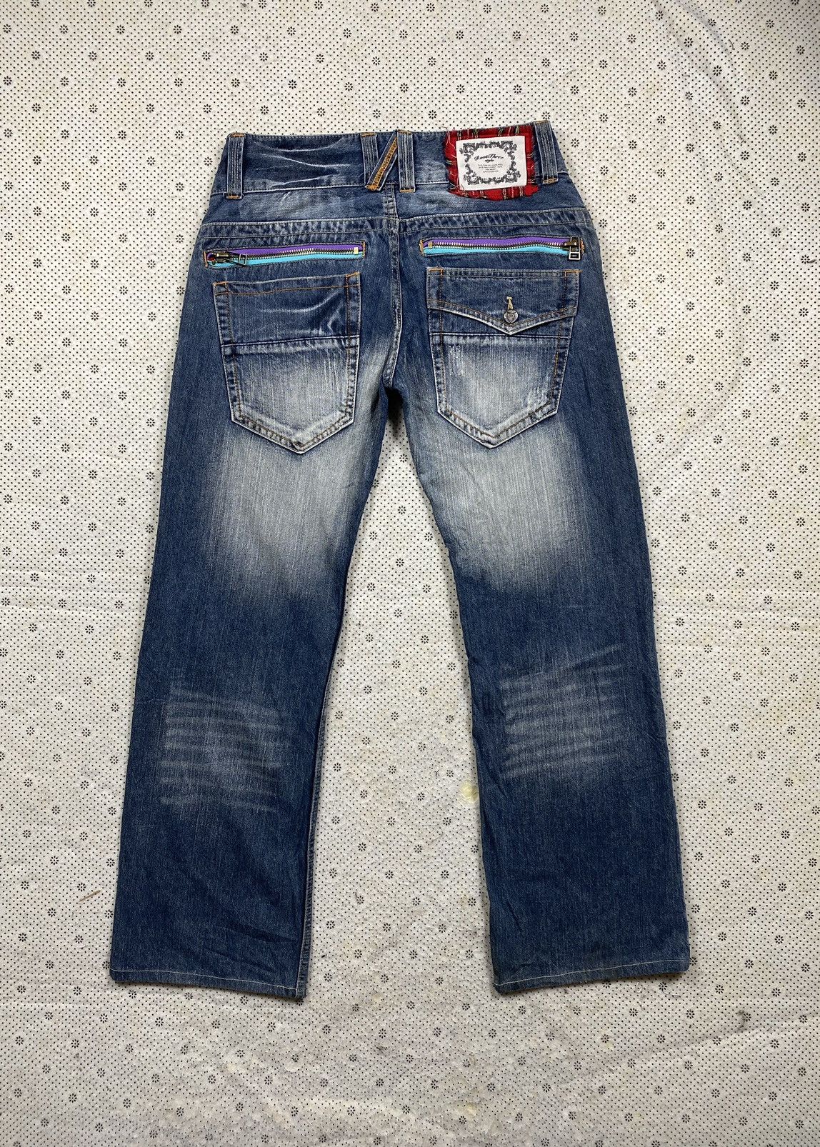 Hysteric Glamour Distressed Denim By Root Three Style Denim Size US 33 - 2 Thumbnail