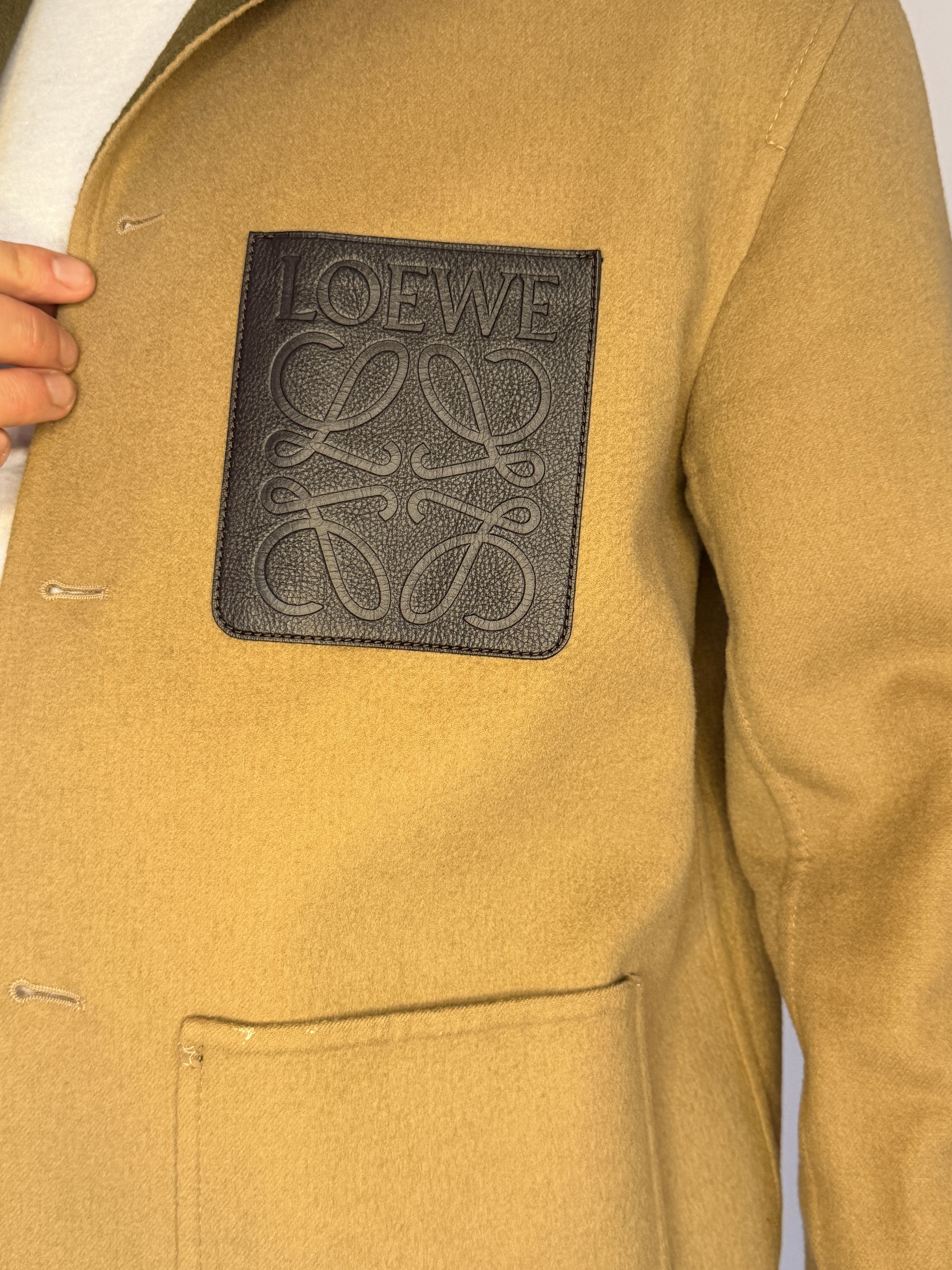 Loewe Light Wool Cashmere Chore Jacket Size US M / EU 48-50 / 2 - 2 Thumbnail
