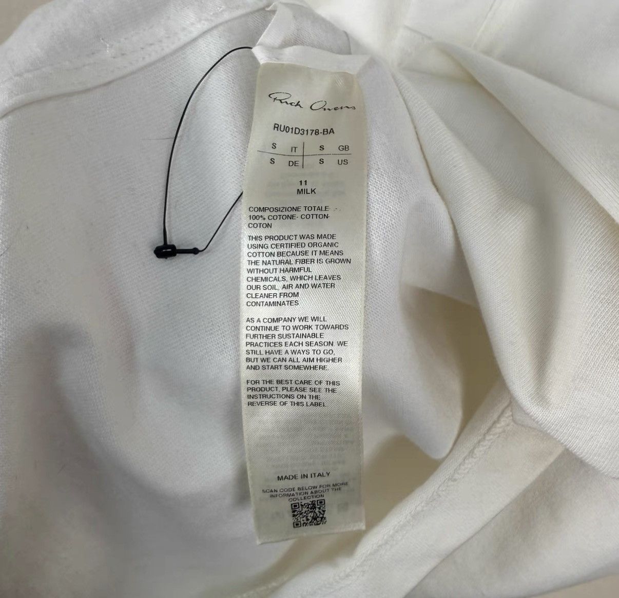Rick Owens Rick Owens 24SS New Arrival White Sleeveless Vest / Tank Top Size US S / EU 44-46 / 1 - 6 Thumbnail