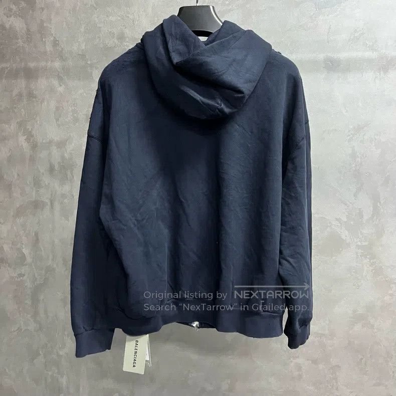 Balenciaga Balenciaga Dark Blue Letter Pattern Printing Size US L / EU 52-54 / 3 - 5 Thumbnail