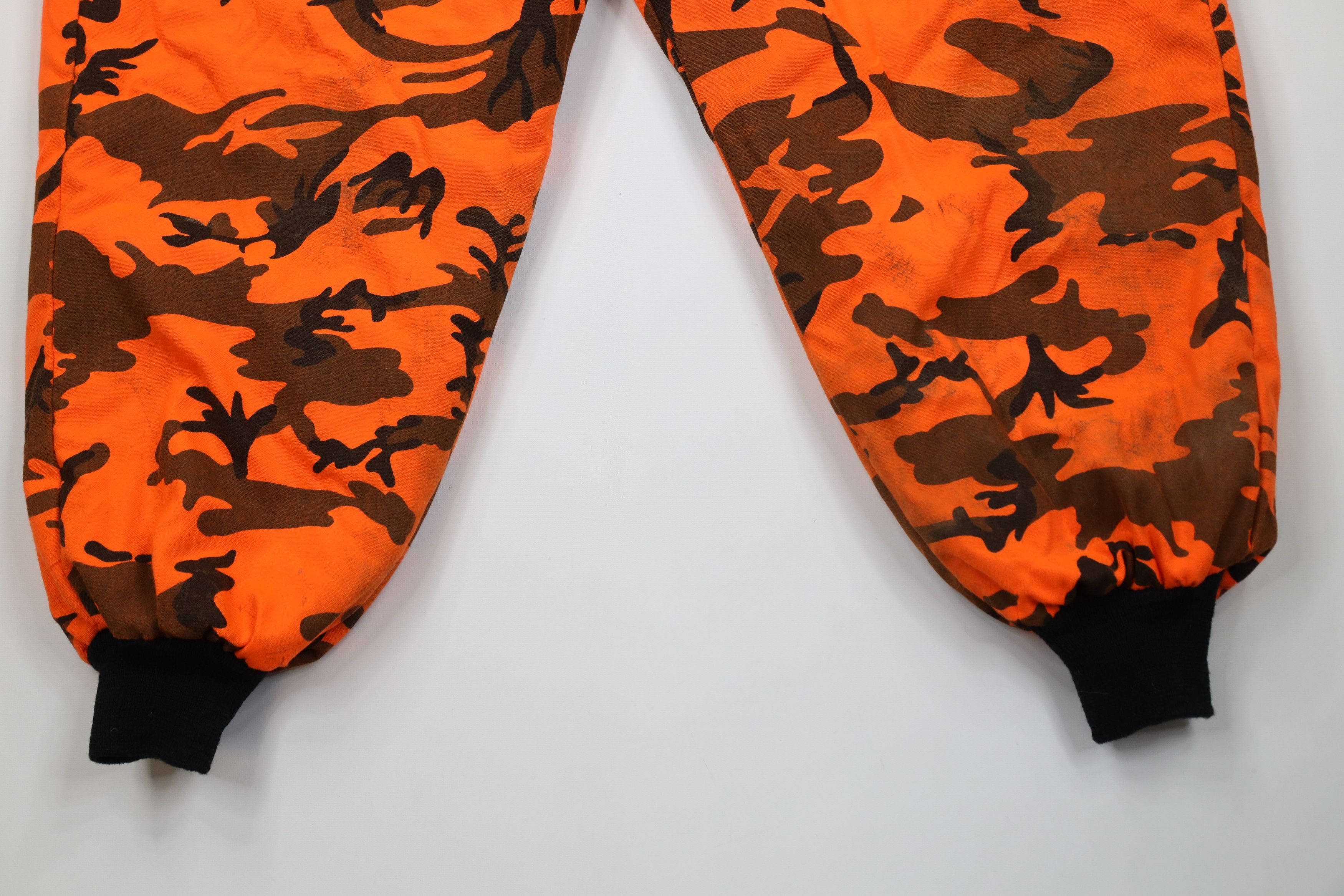 Vintage Vintage 70s Streetwear Quilted Hunting Pants Camouflage USA Size US 42 / EU 58 - 4 Thumbnail