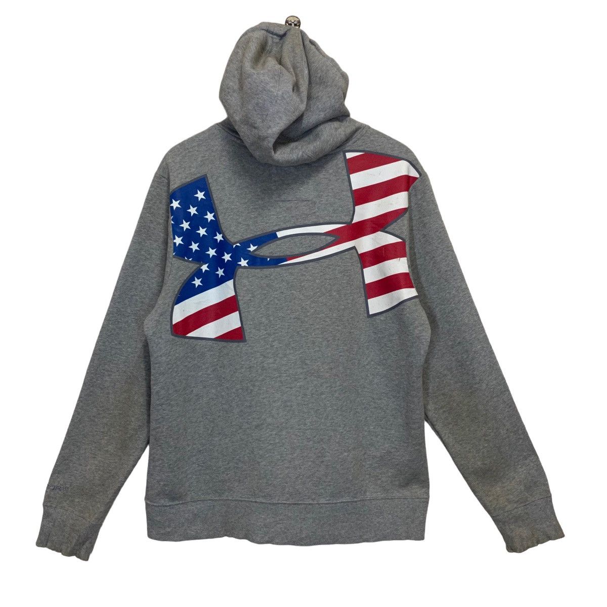 Under Armour × Vintage Under Armour Big Logo Printed Fullzip Hoodies Size M Size US M / EU 48-50 / 2 - 1 Thumbnail