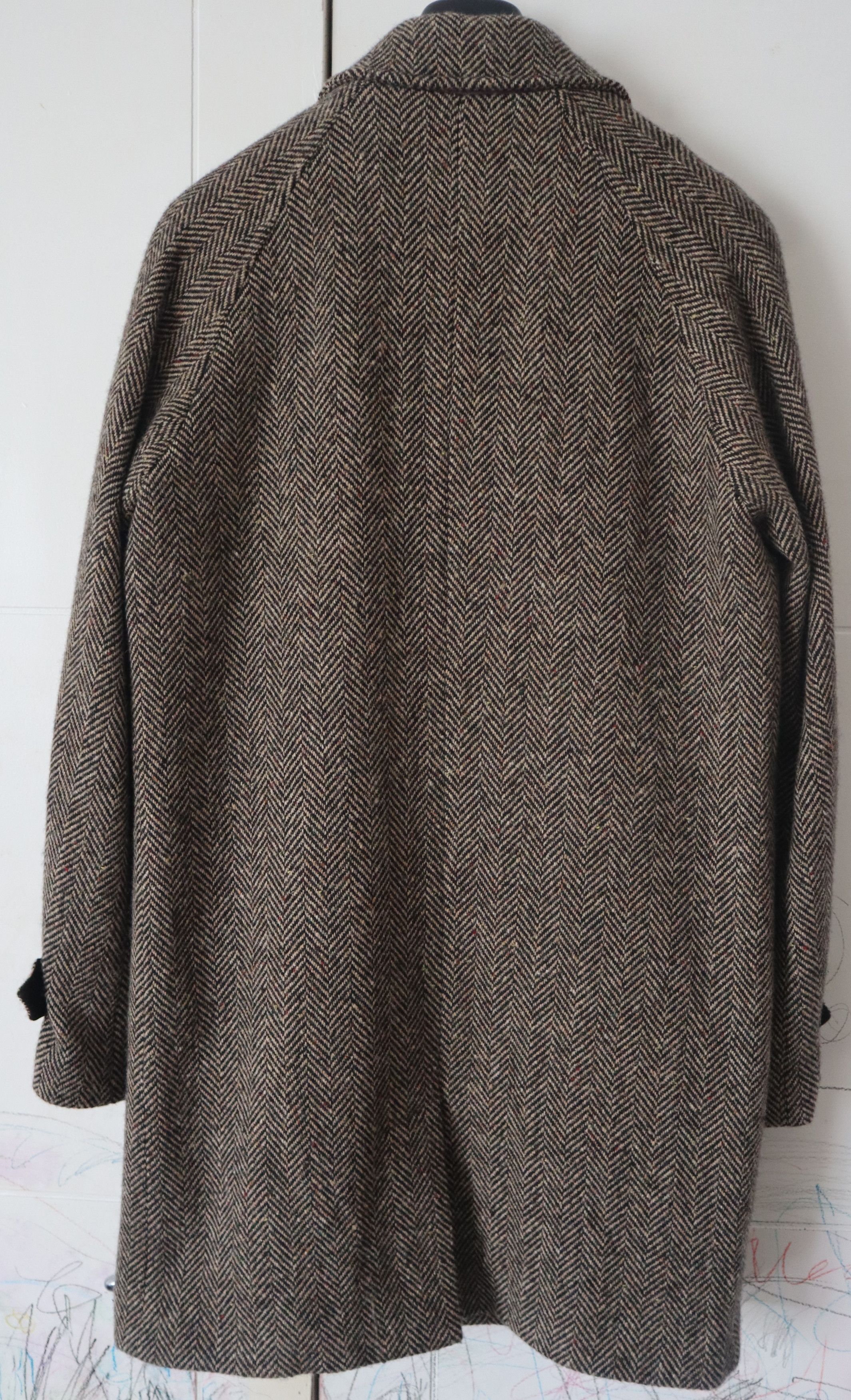Magee Erne Raglan Tweed Tailored fit Overcoat Size US M / EU 48-50 / 2 - 8 Thumbnail