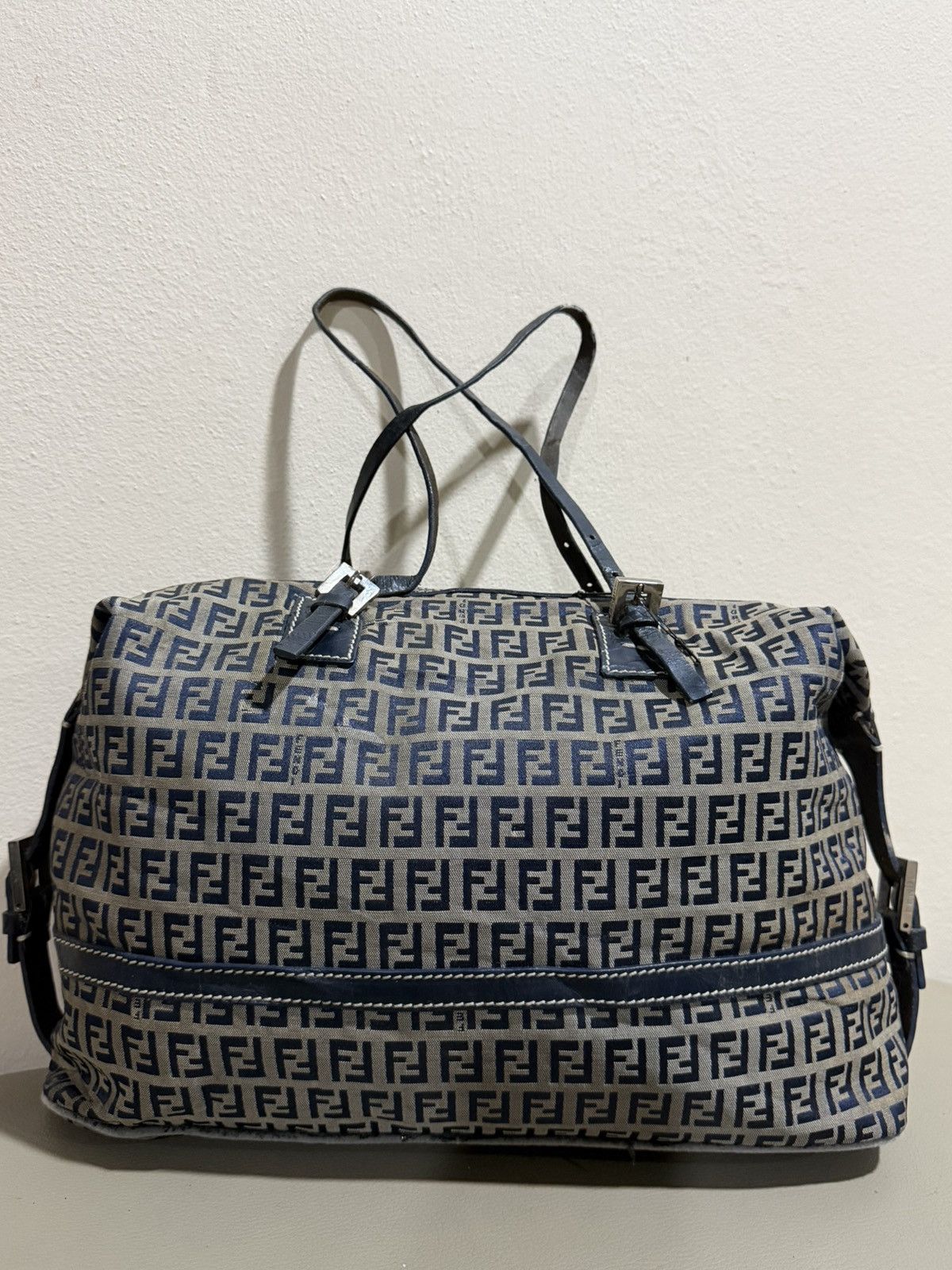 Fendi Authentic Fendi Zucca Monogram Canvas Hand Bag Size ONE SIZE - 2 Thumbnail