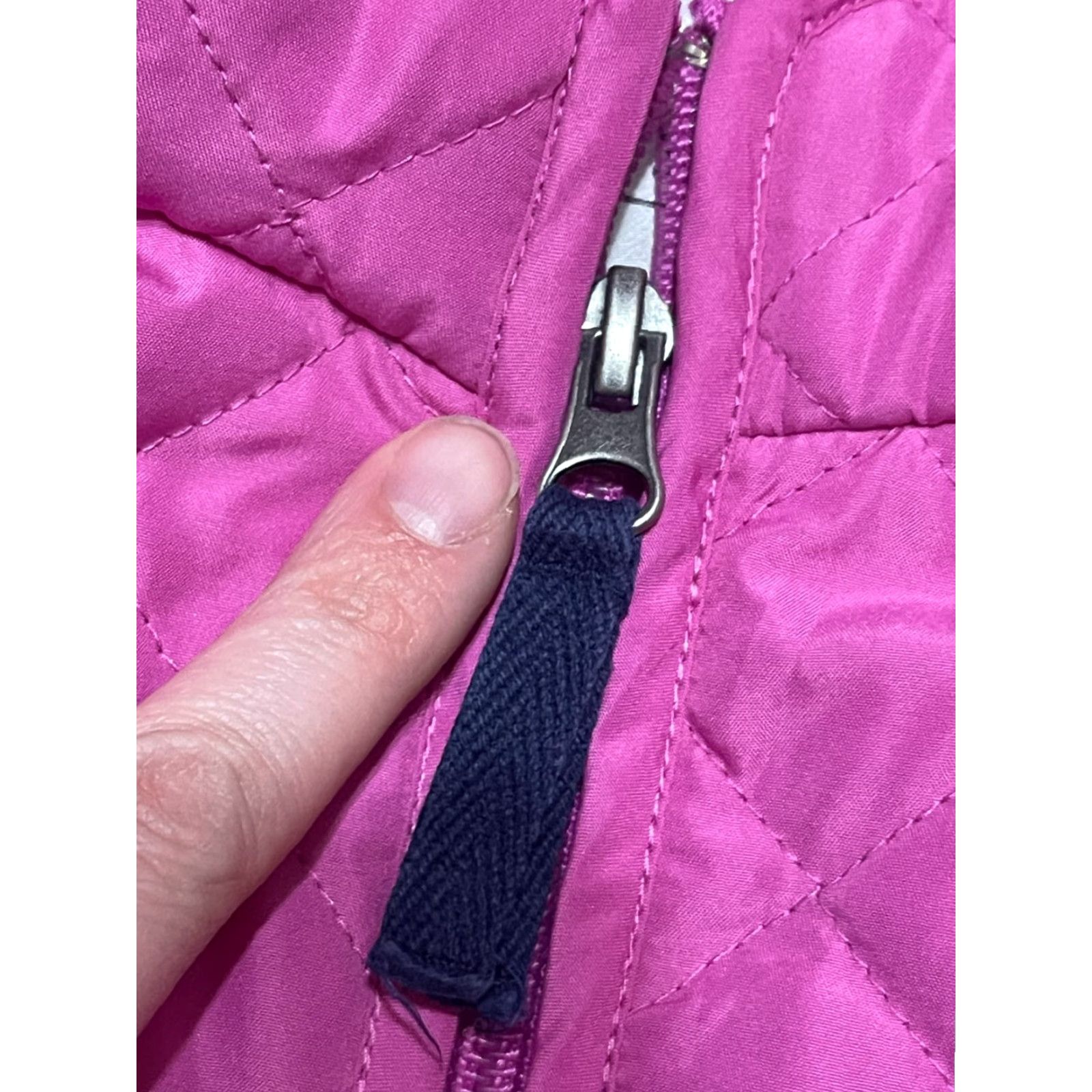 Van Heusen VAN HEUSEN Sweater Women's Size Medium Pink Full Zip Vest Pockets Womens Sized Size M / US 6-8 / IT 42-44 - 3 Thumbnail