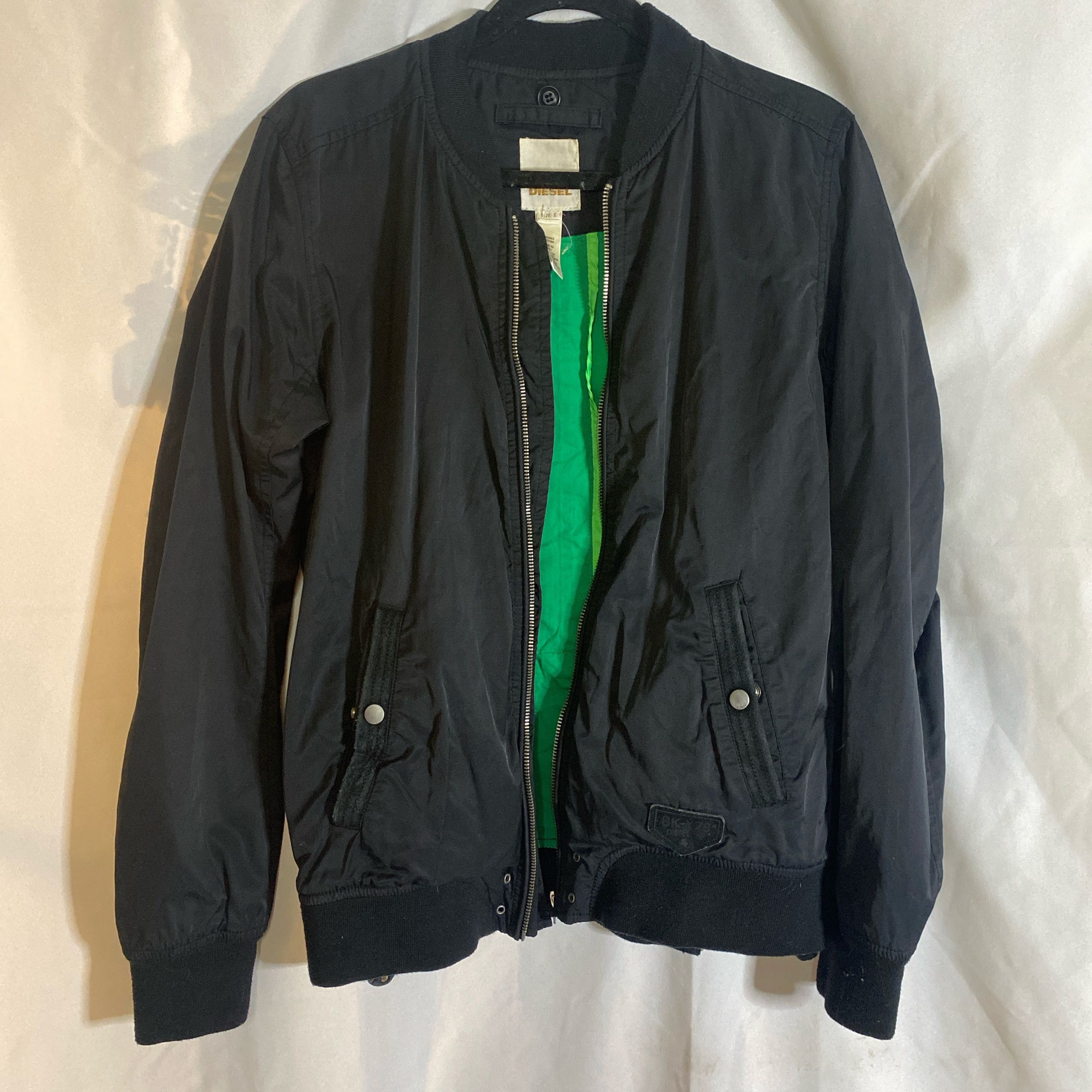 Diesel Diesel SK-Y78 Technical Nylon Bomber Jacket Size US S / EU 44-46 / 1 - 1 Thumbnail