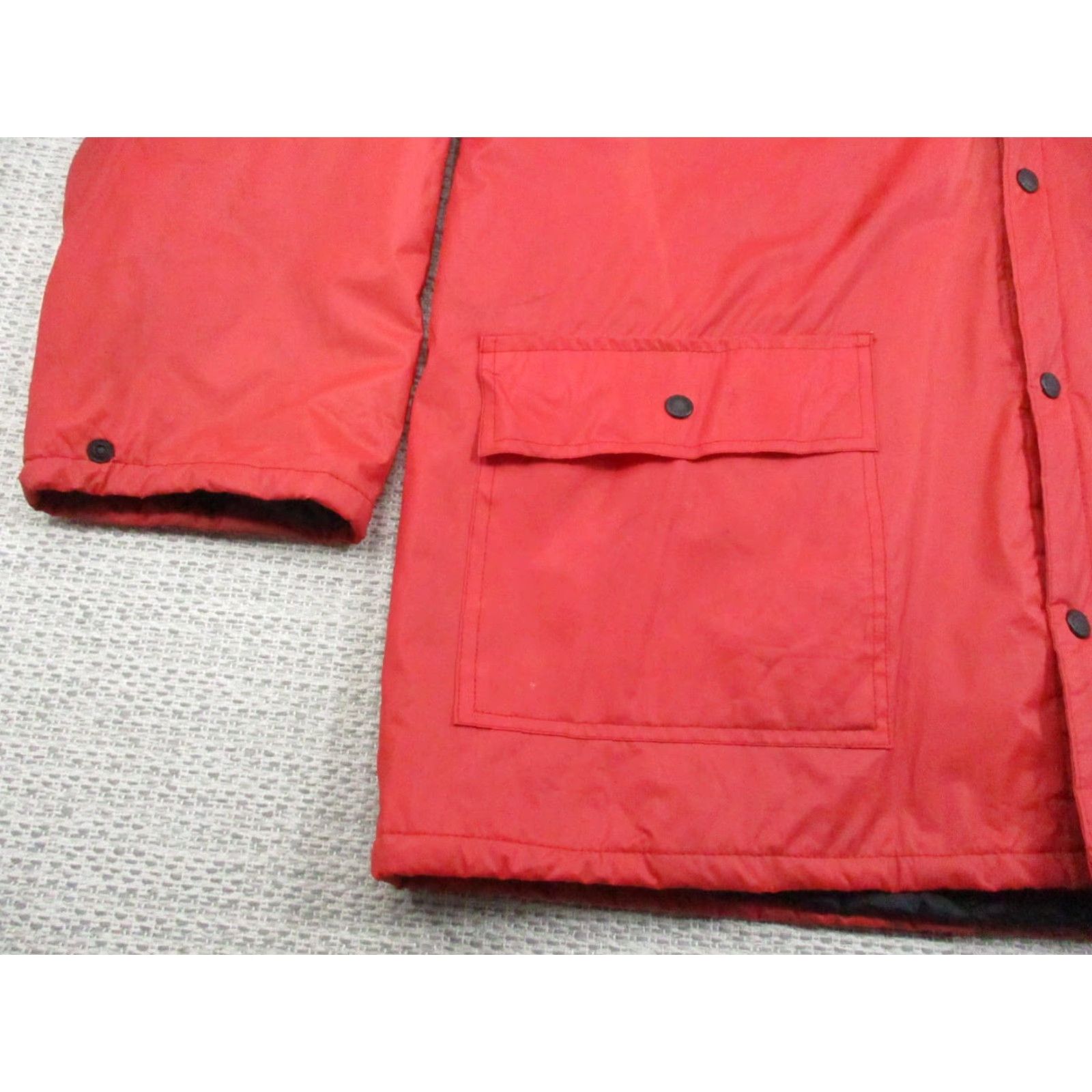 Vintage VINTAGE Stearns Jacket Mens Medium Red Dry Wear Hooded Insulated Rain Coat Outdoor Size US M / EU 48-50 / 2 - 3 Thumbnail