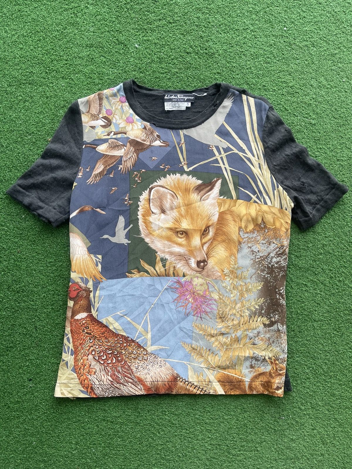 Salvatore Ferragamo 🔥HOT🔥VTG DISTRESSED SALVATONE FERRAGAMO HABITAT VERY RARE Size S / US 4 / IT 40 - 1 Thumbnail