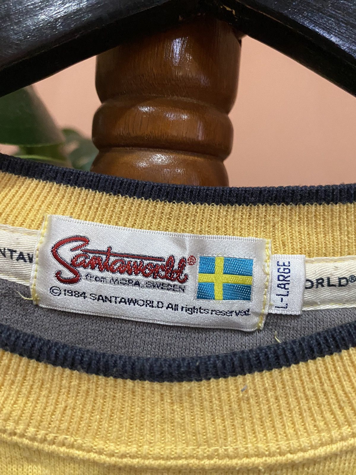 Vintage Vintage SANTAWORLD Sweatshirt - Swedish Outdoor Style Size US XL / EU 56 / 4 - 4 Thumbnail