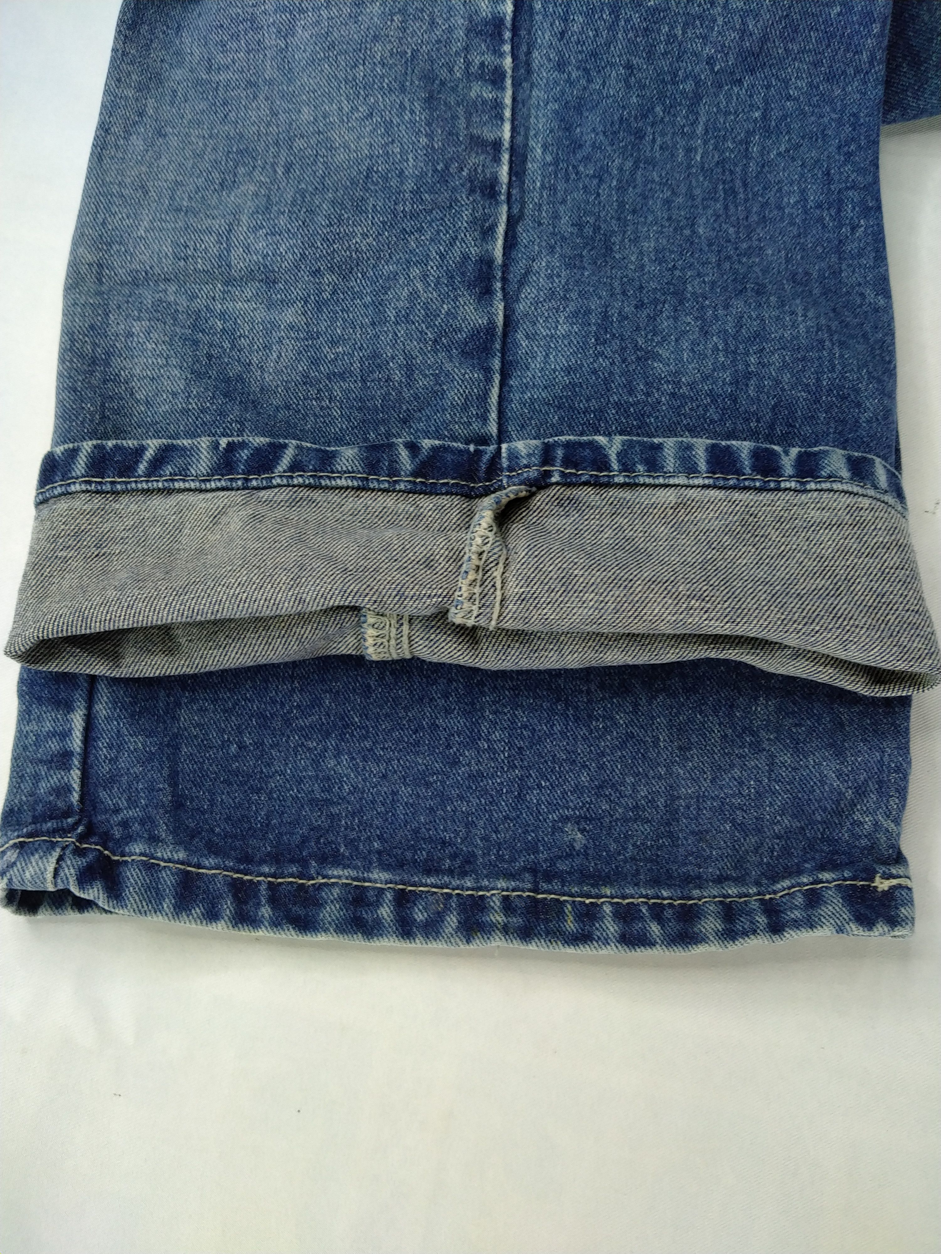 Japanese Brand Quiksilver Distressed Denim 33x30.5 JN099 Size US 33 - 13 Thumbnail
