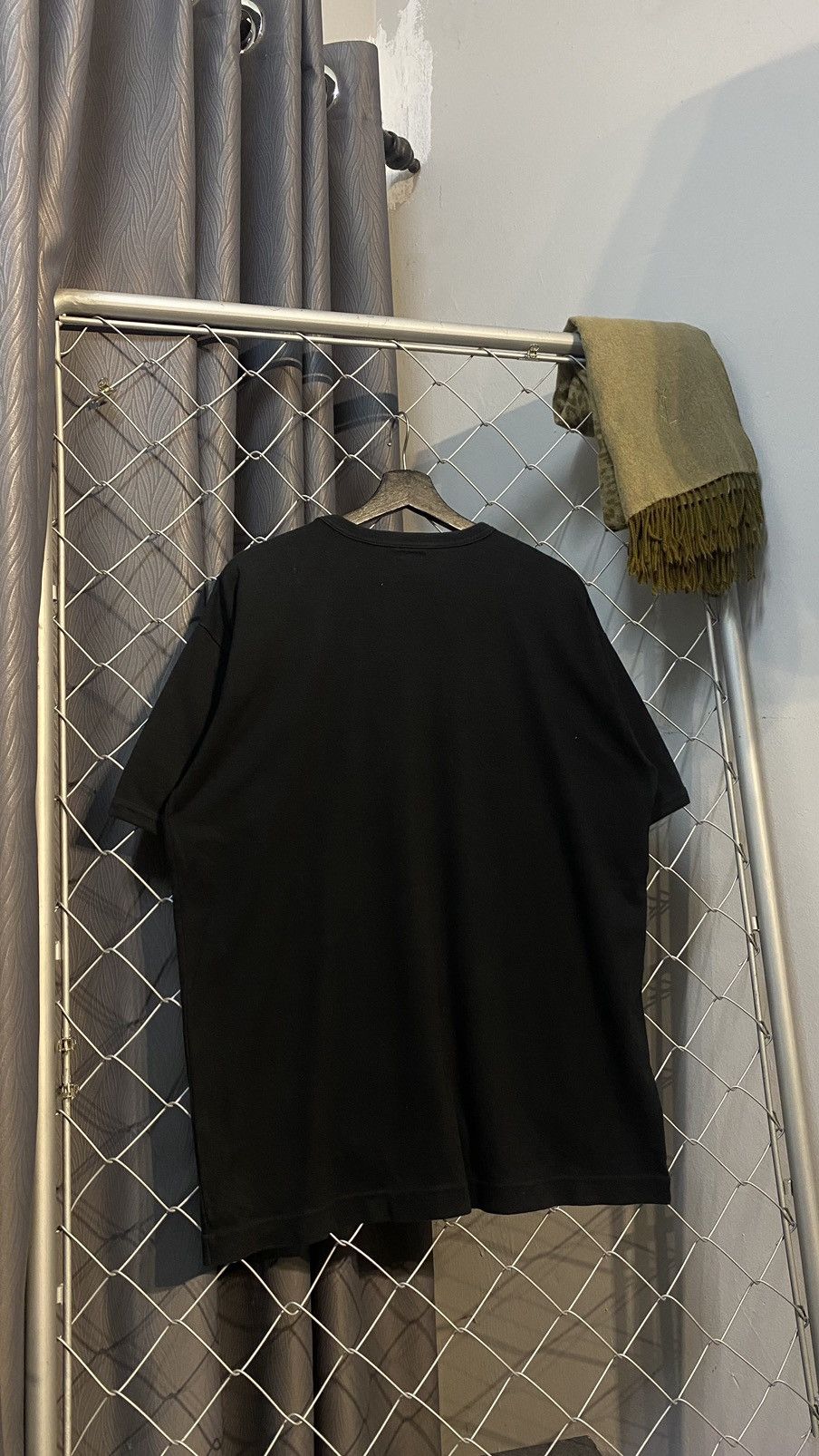 Helmut Lang × Japanese Brand × Karl Helmut SUPER BLACK VINTAGE KARL HELMUT TSHIRT EMBROIDERY LARGE Size US L / EU 52-54 / 3 - 2 Thumbnail