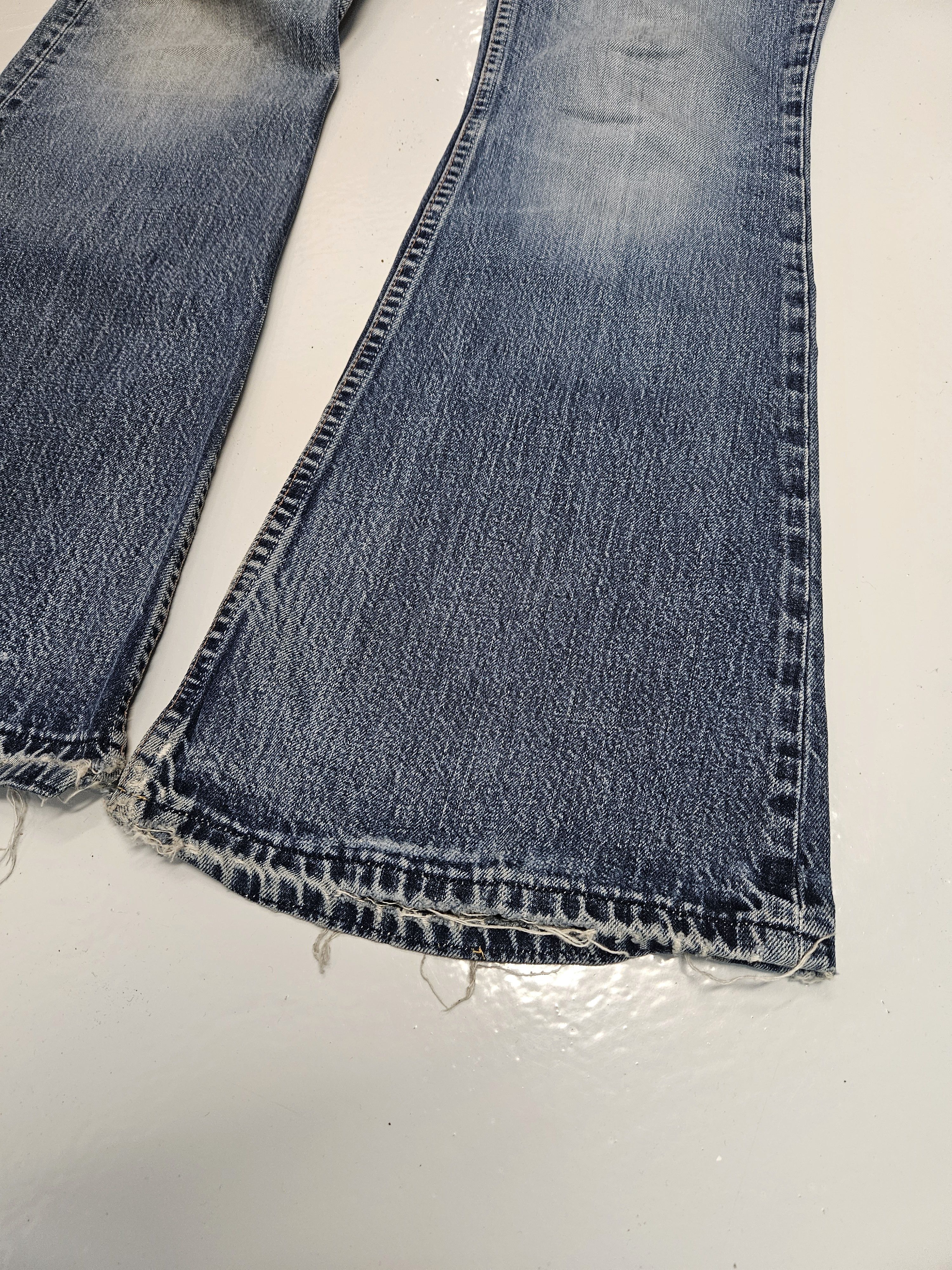 Levi's Vintage y2k levis 544 distressed flared denim Size US 31 - 7 Thumbnail