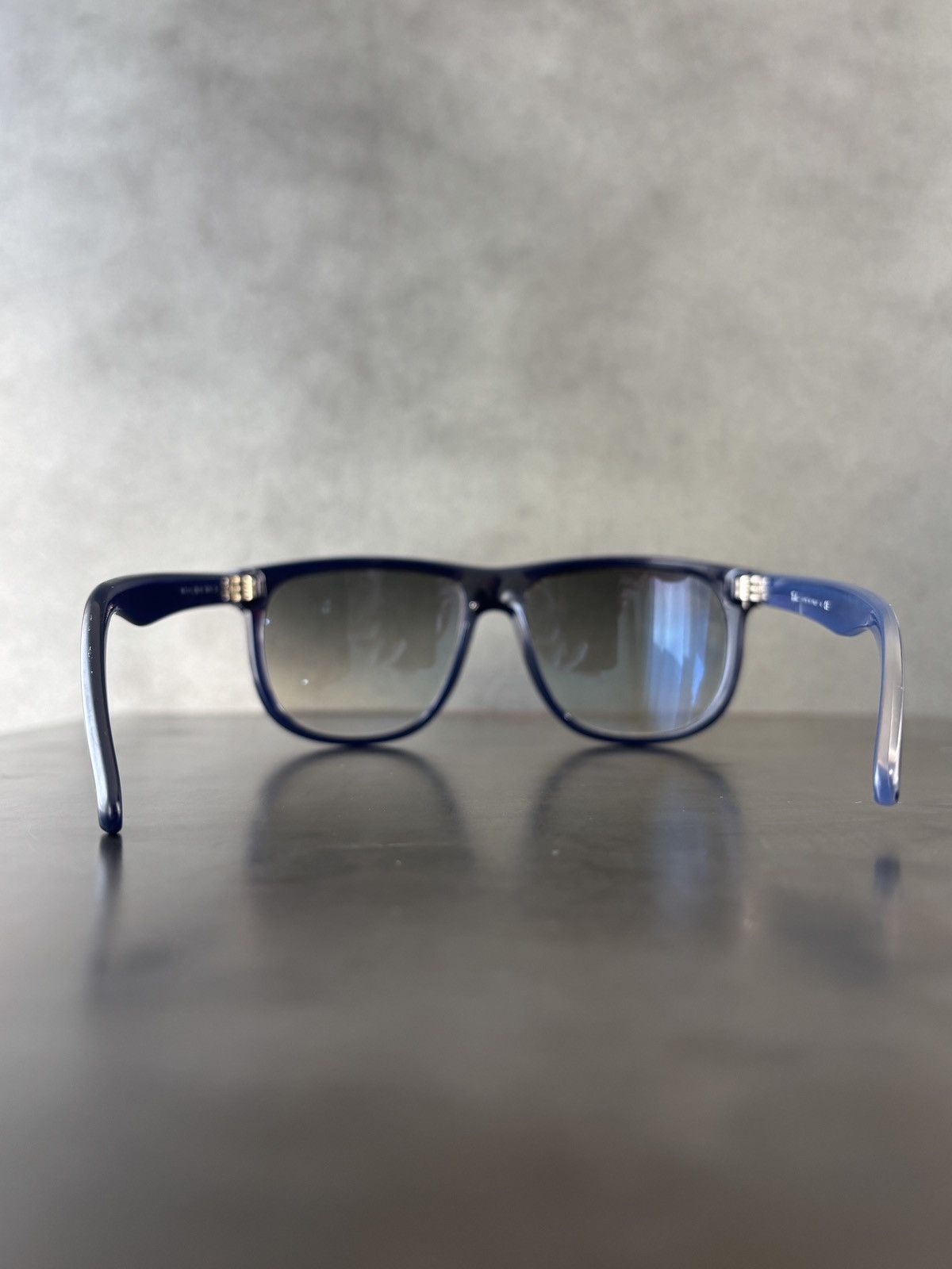RayBan Ray-Ban Sunglasses RB4147 Made in Italy Blue Sport Boyfriend Size ONE SIZE - 20 Thumbnail
