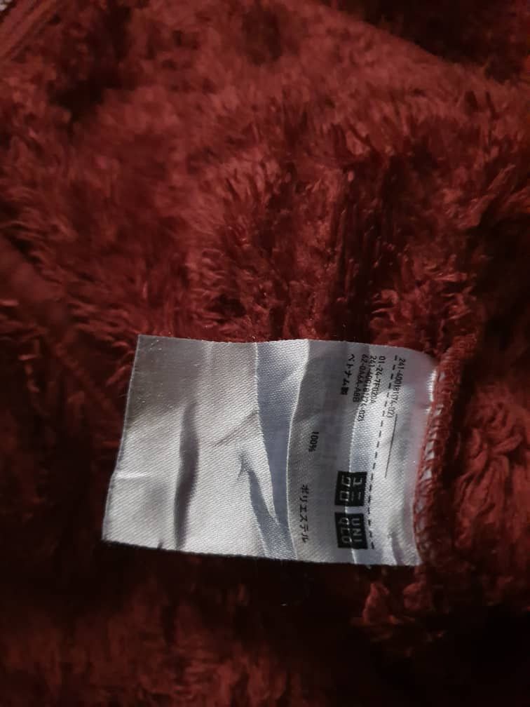 Japanese Brand Uniqlo pink colour Japanese fleece Sweater Size L / US 10 / IT 46 - 3 Thumbnail