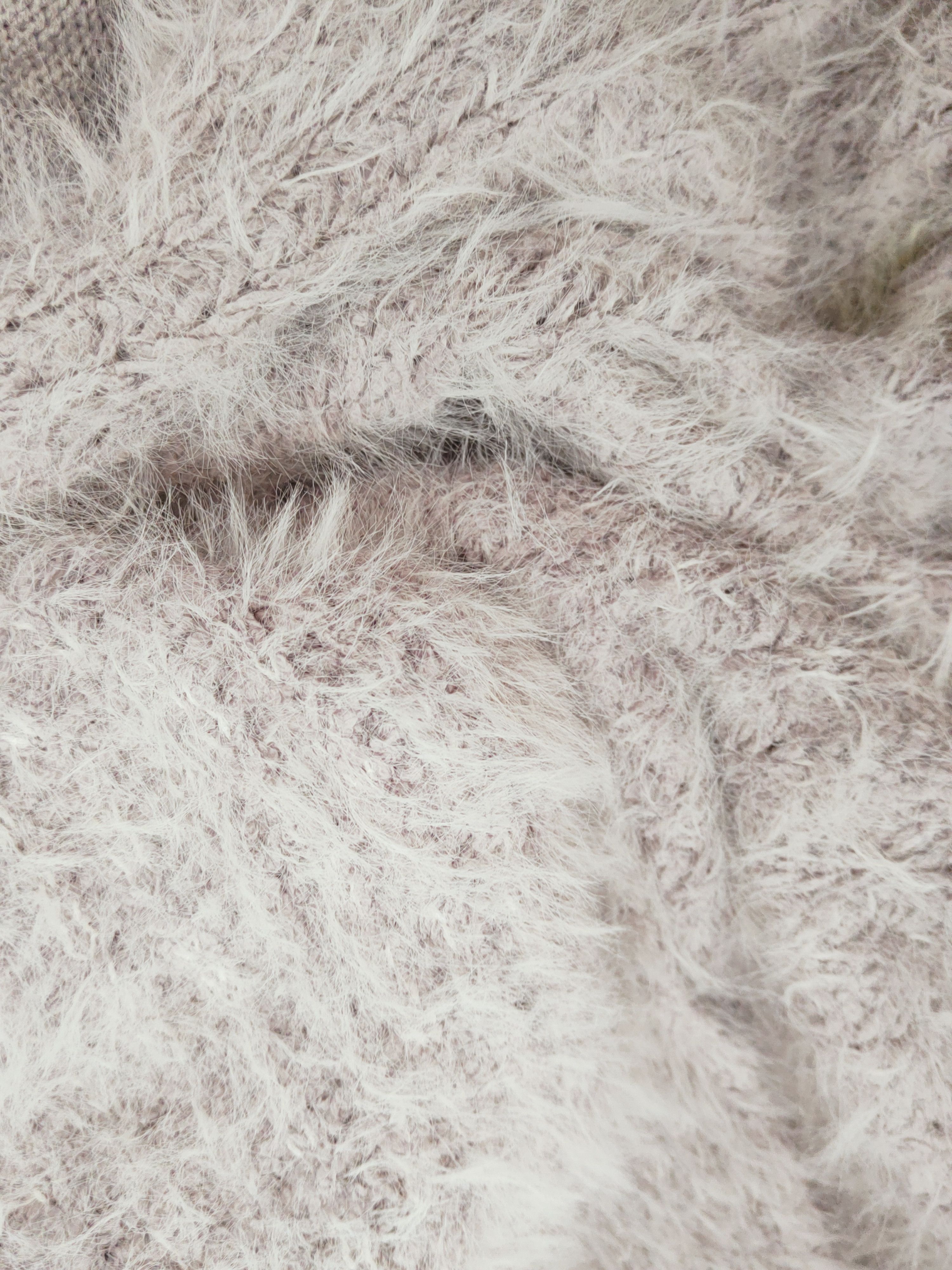 Japanese Brand × Vintage VINTAGE RARE OZOC Dark Gray Fur Mohair Knitwear Cardigan Size L / US 10 / IT 46 - 12 Thumbnail