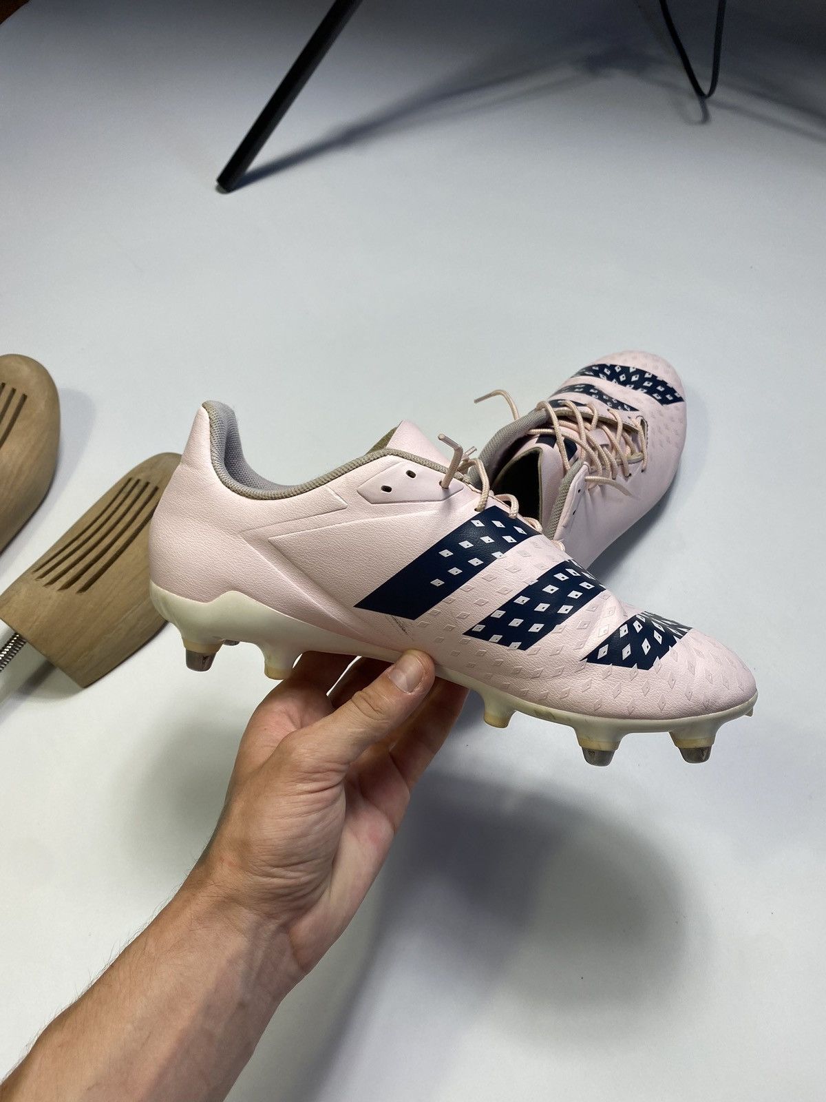 Adidas Adidas Malice Elite Soft Ground Cleats Boots Rugby Shoes Size US 8 / EU 41 - 12 Thumbnail