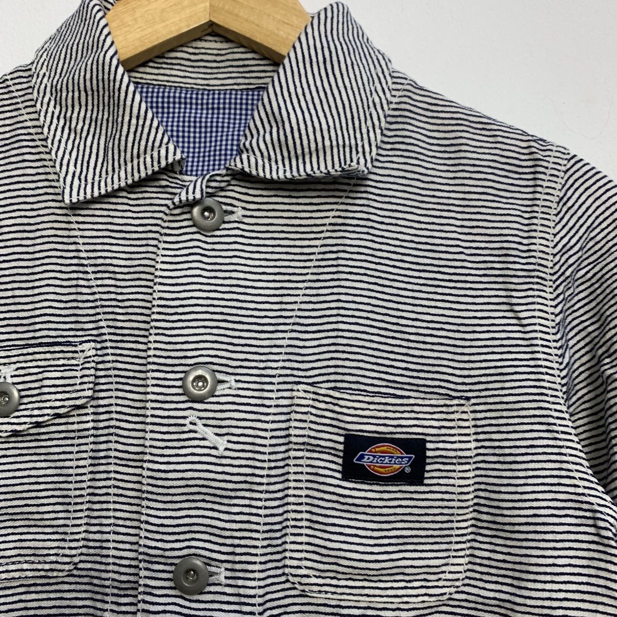 ADAM ET ROPE × Dickies Dickies x Adam et Ropé Women Striped Chore Jacket Size S / US 4 / IT 40 - 4 Thumbnail