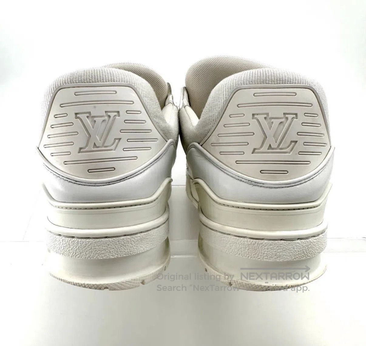 Louis Vuitton White Low. Size US 9 / EU 42 - 3 Thumbnail
