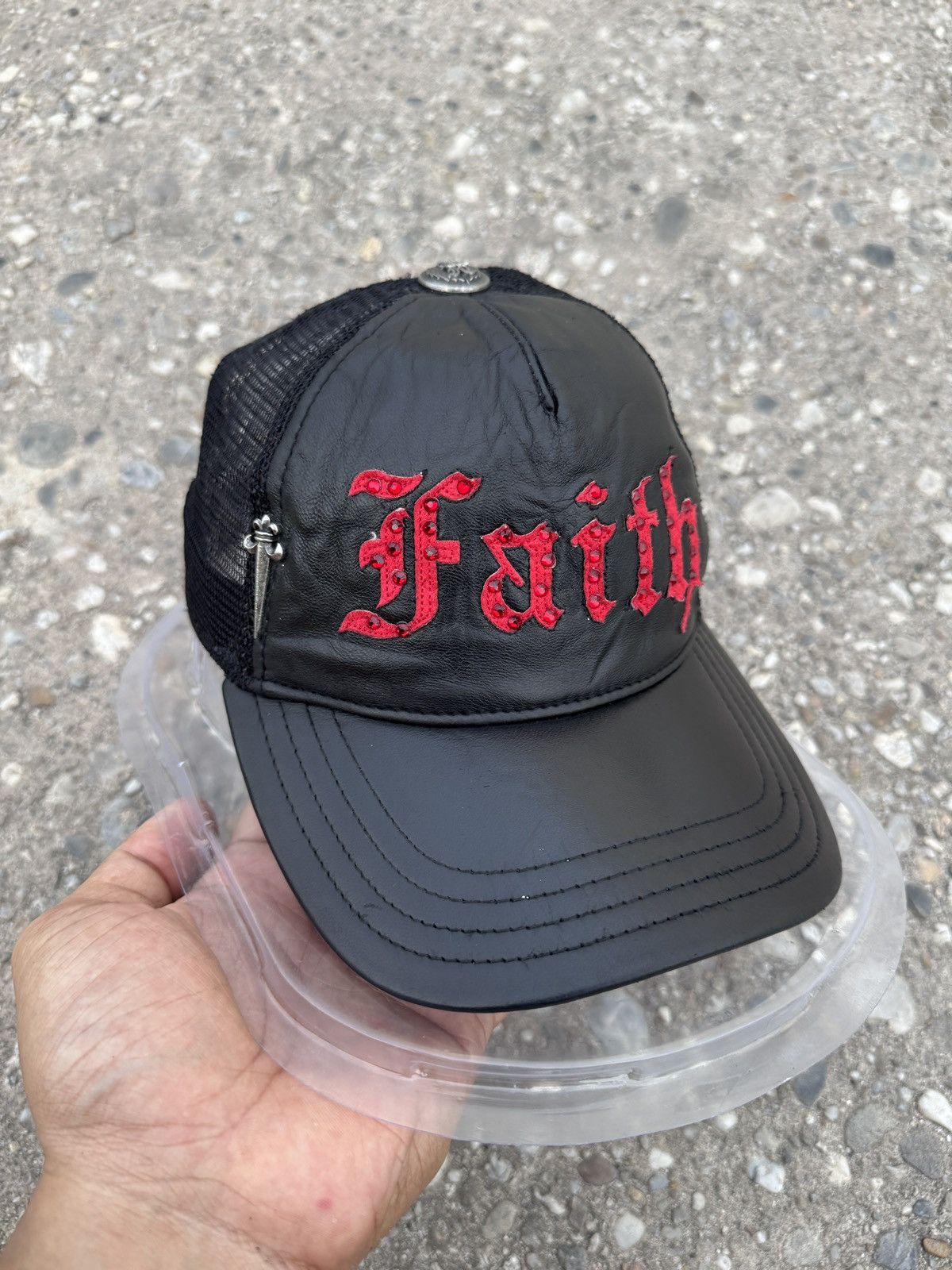 Faith Connexion Rare Leather Faith Connexion Trucker Hat Size ONE SIZE - 3 Thumbnail