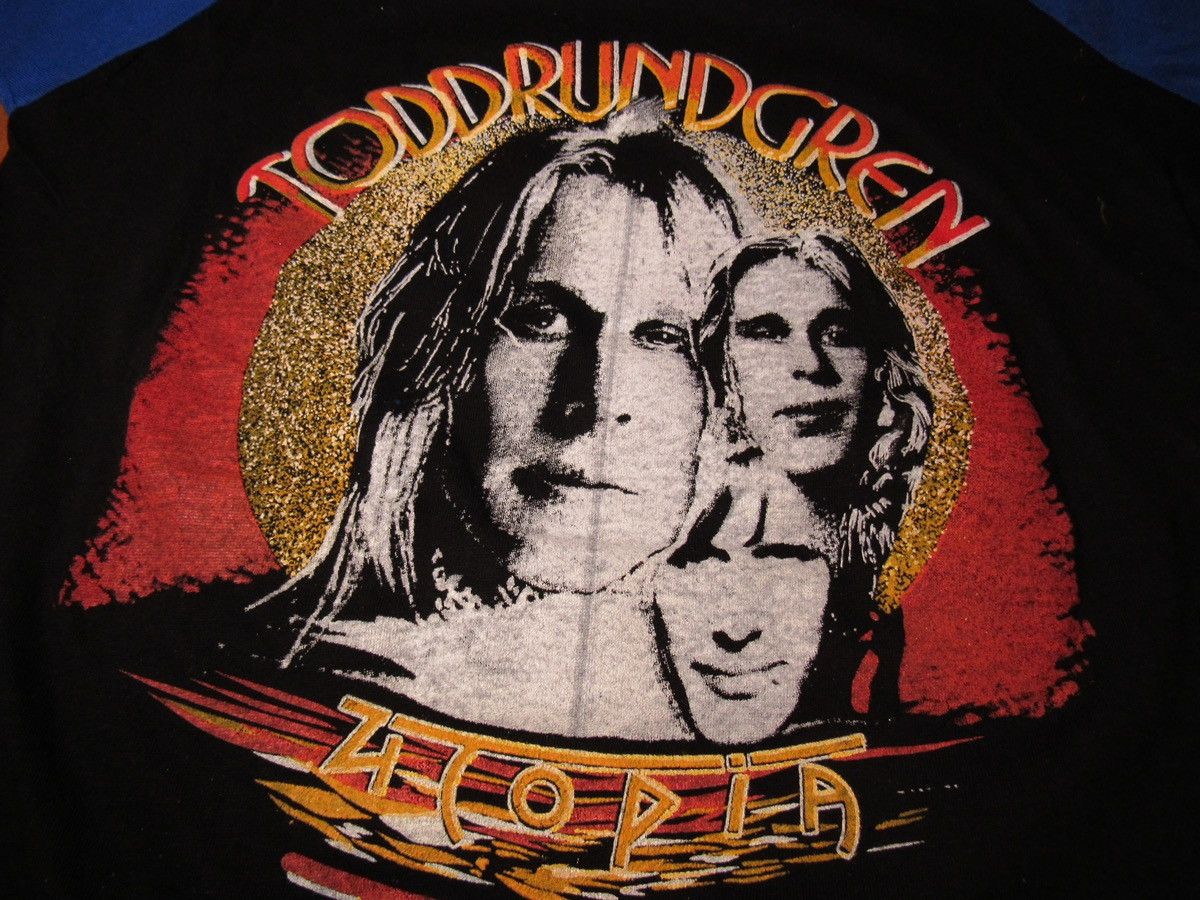 Vintage Todd Rundgren 1980 Utopia Tour Vintage Tee Size US M / EU 48-50 / 2 - 2 Thumbnail