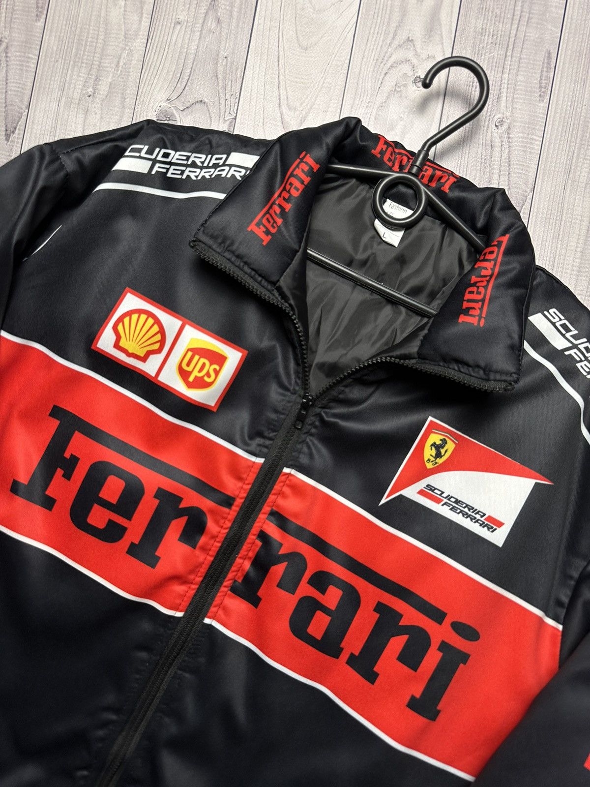 Ferrari Vintage Ferrari formula 1 racing jacket size L logo rare Size US L / EU 52-54 / 3 - 3 Thumbnail