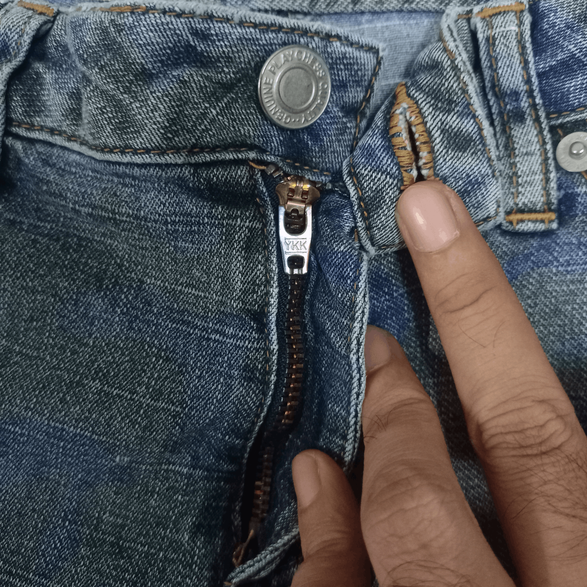 Japanese Brand Vintage Japanese Brand Camo Style Flare Jeans 30x29 Size US 30 / EU 46 - 3 Thumbnail