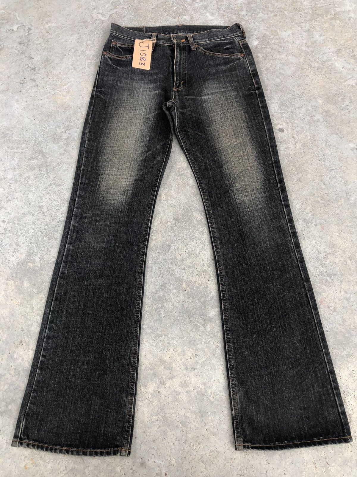If Six Was Nine Japanese Bobson Flared Jeans Distressed Jeans Size US 30 / EU 46 - 1 Thumbnail