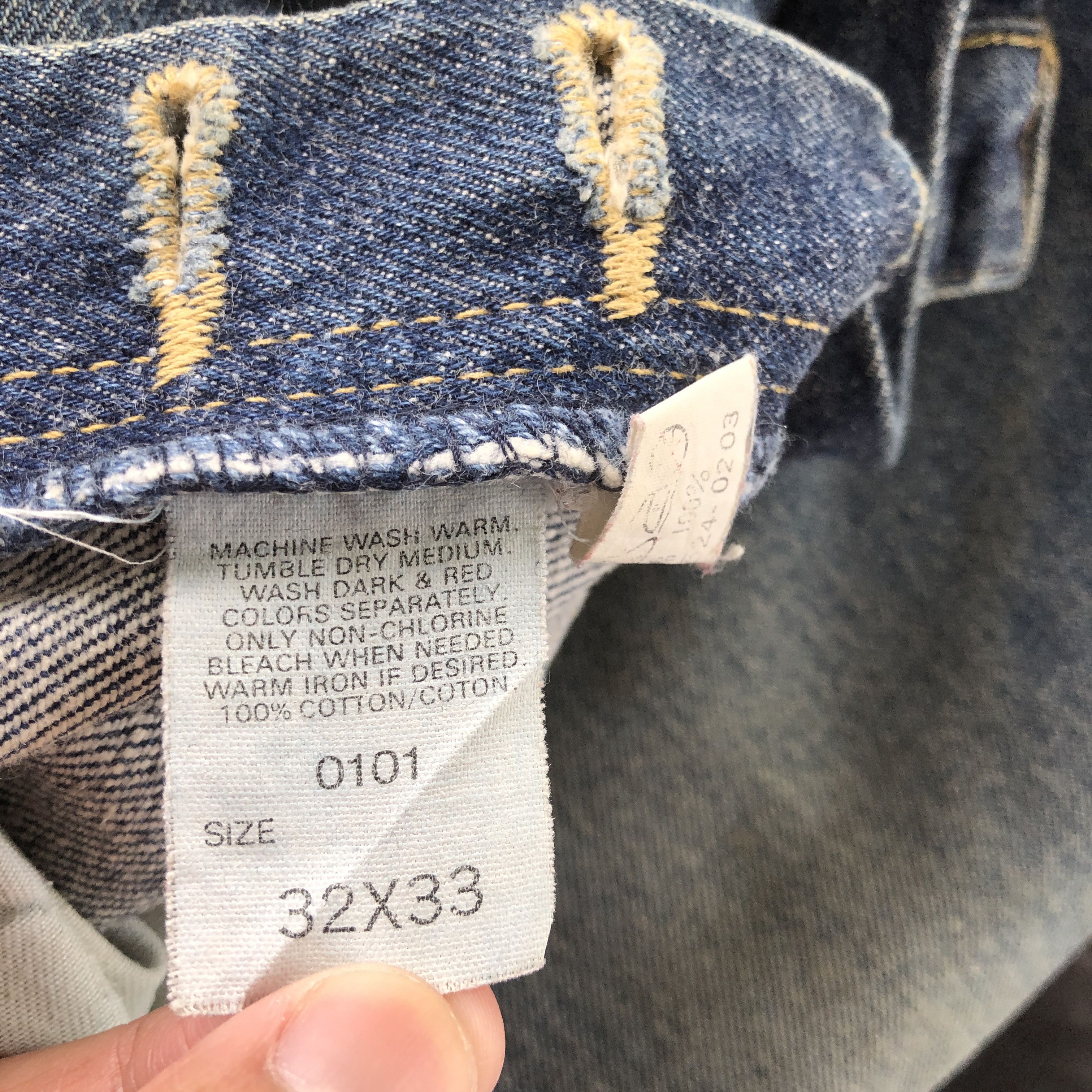 Lee Vintage Lee Stone Wash Jeans Lee Sanforized Denim Pants Size US 30 / EU 46 - 8 Thumbnail