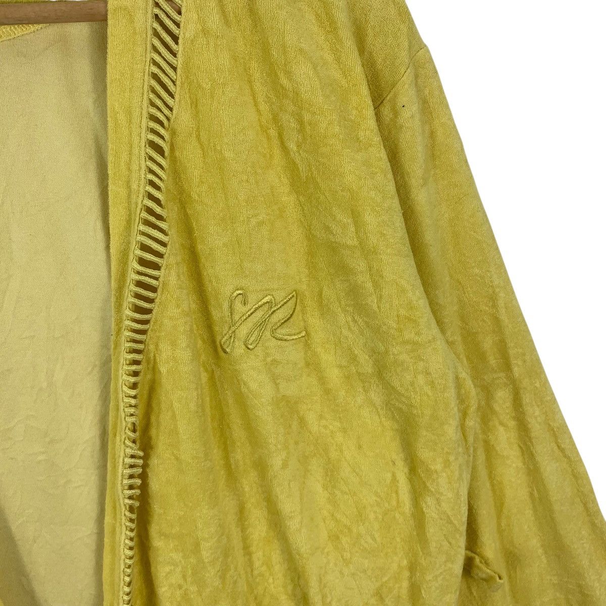 Sonia Rykiel SONIA RYKIEL PARIS Minimalist Design Yellow Robe Coat Onsen Size M / US 6-8 / IT 42-44 - 7 Thumbnail