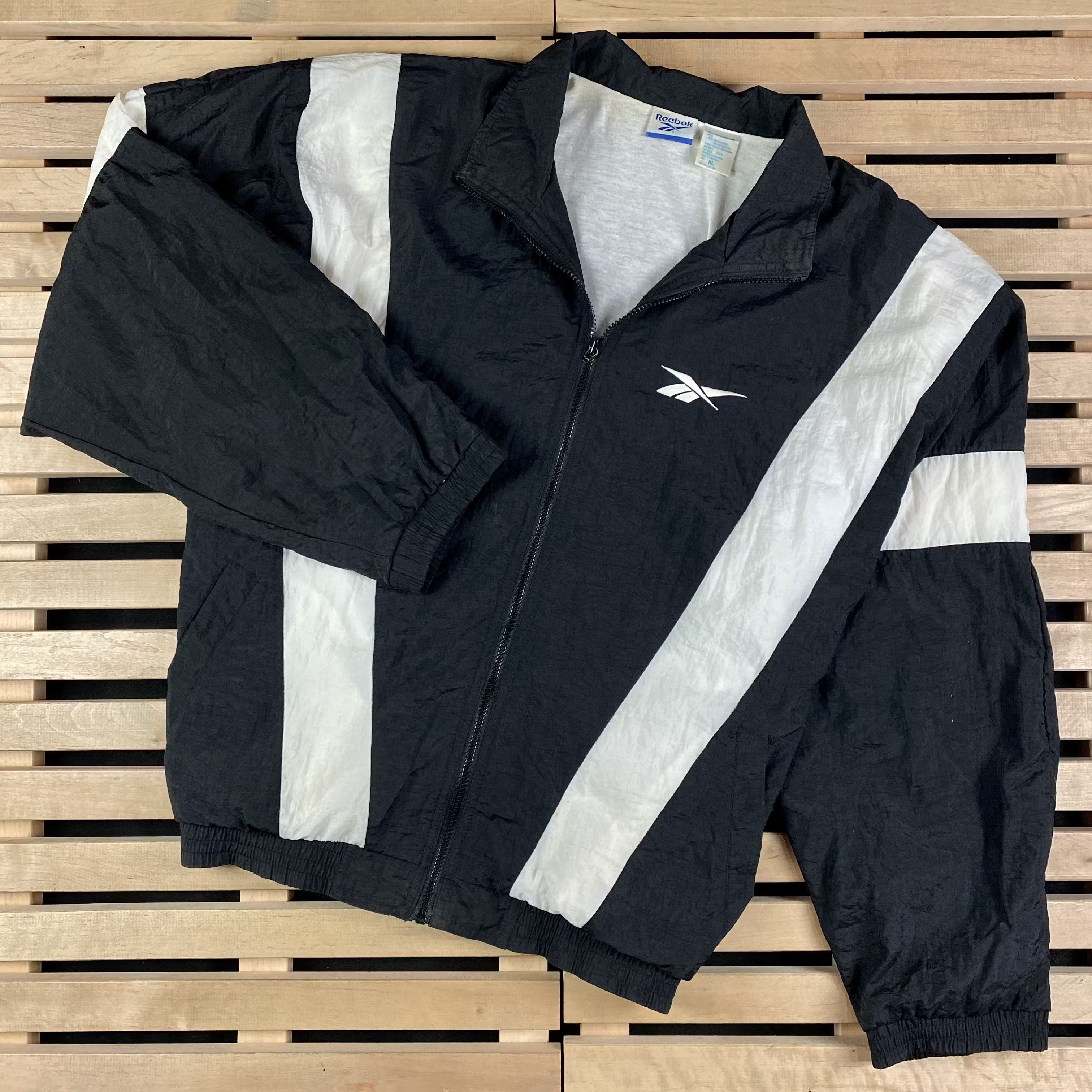 Reebok × Vintage Mens Bomber Jacket Reebok Vintage Size XL Size US XL / EU 56 / 4 - 1 Thumbnail