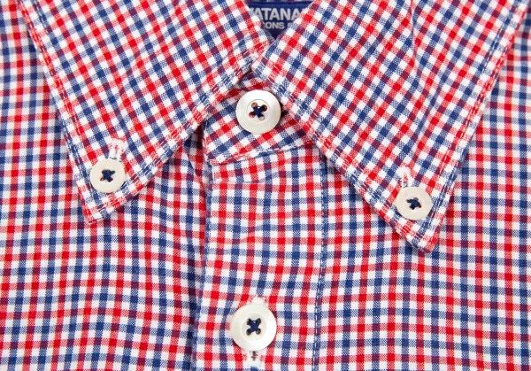 Comme des Garcons Shirt Cotton Checkered Short Sleeve Size US XS / EU 42 / 0 - 3 Thumbnail
